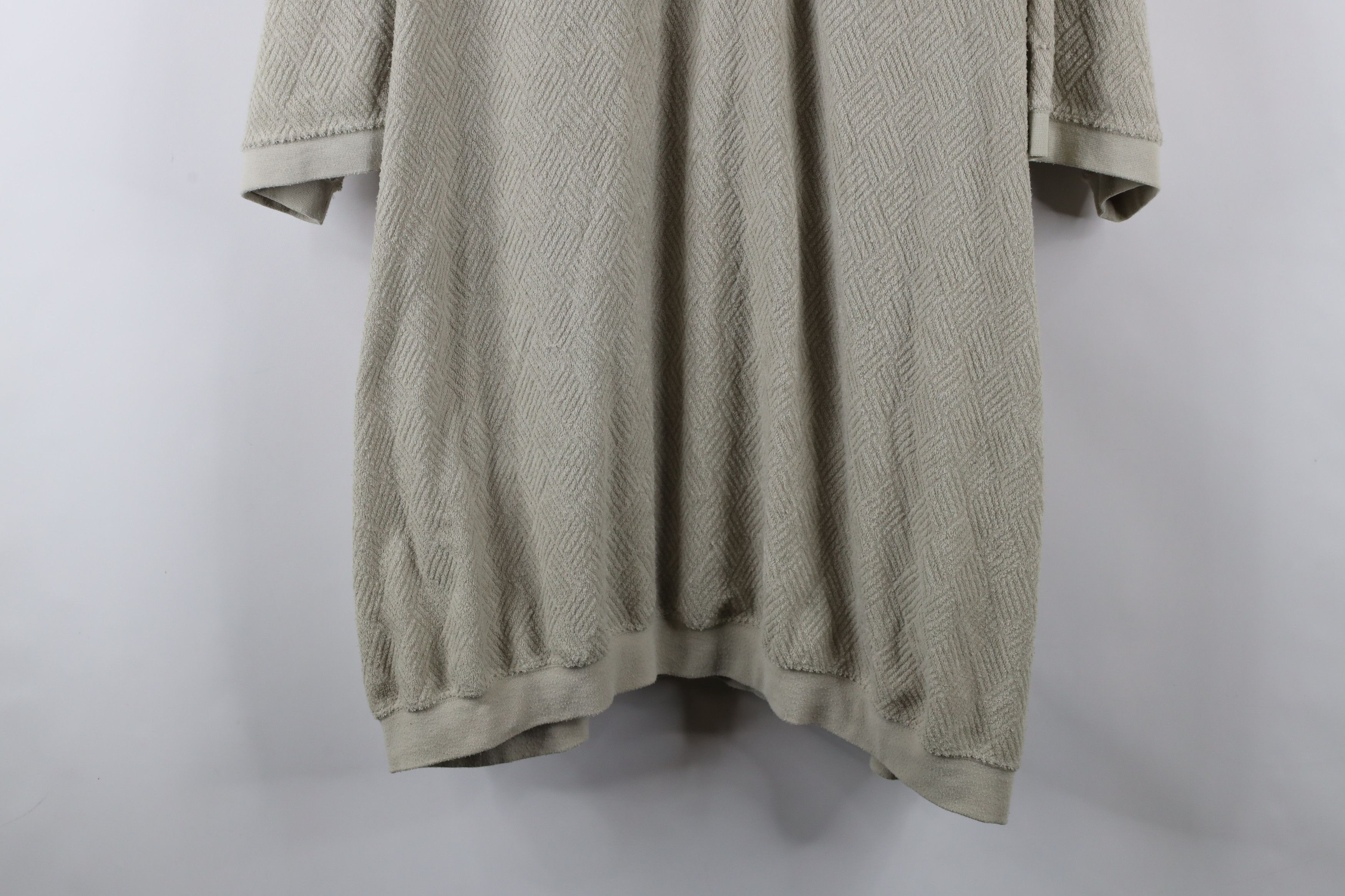 Vintage Vintage 90s Streetwear Terry Cloth Pullover Polo Shirt Size US XXL / EU 58 / 5 - 3 Thumbnail