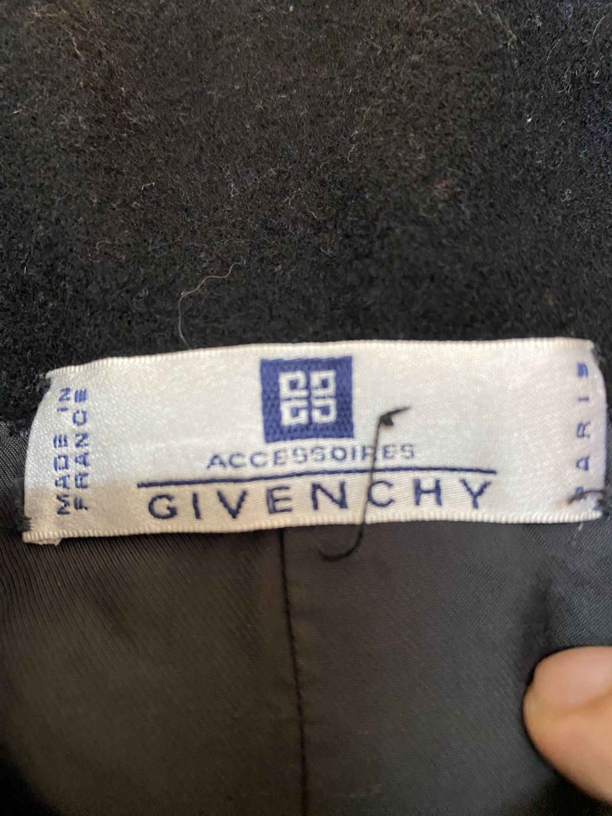Givenchy Vintage Givenchy Accessories black coat jacket Size M / US 6-8 / IT 42-44 - 5 Thumbnail