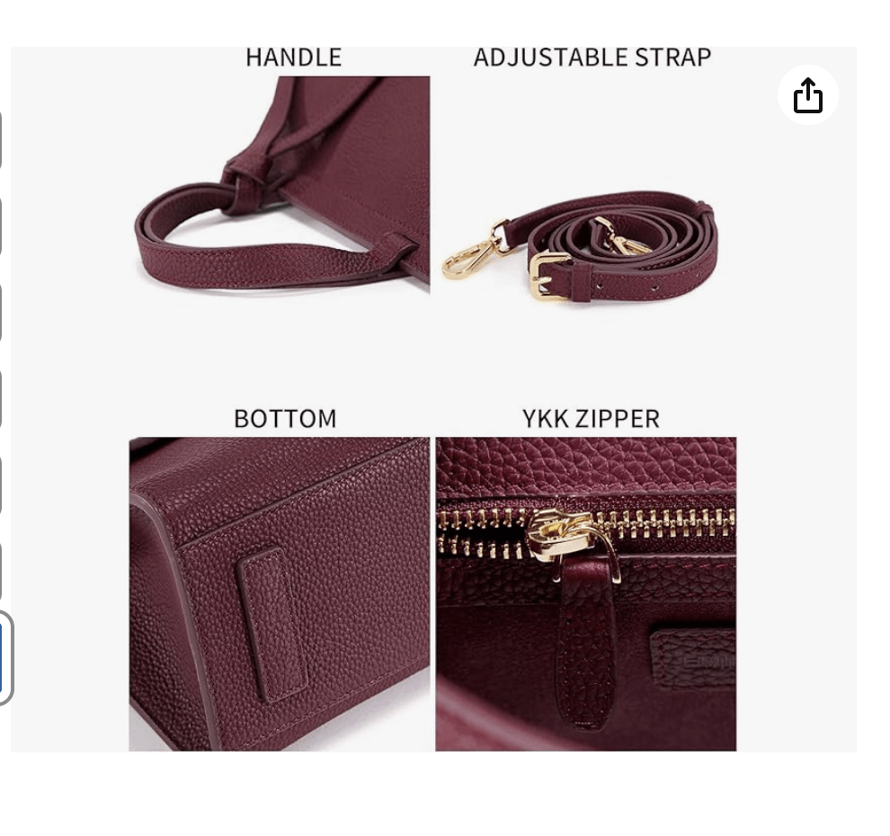 Other Bowknot Handle Litchi Leather Emini House Mulberry Handbag Size ONE SIZE - 5 Thumbnail