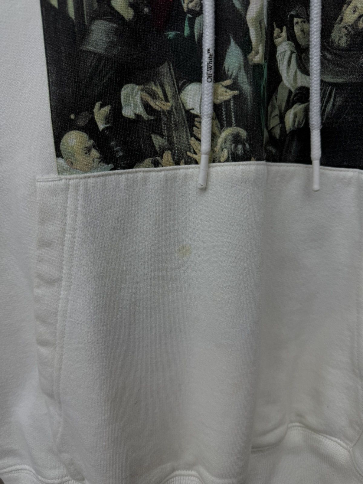 Off-White Off White Mens Hoodie Size M White Pre Owned 🧼 Size US M / EU 48-50 / 2 - 9 Thumbnail