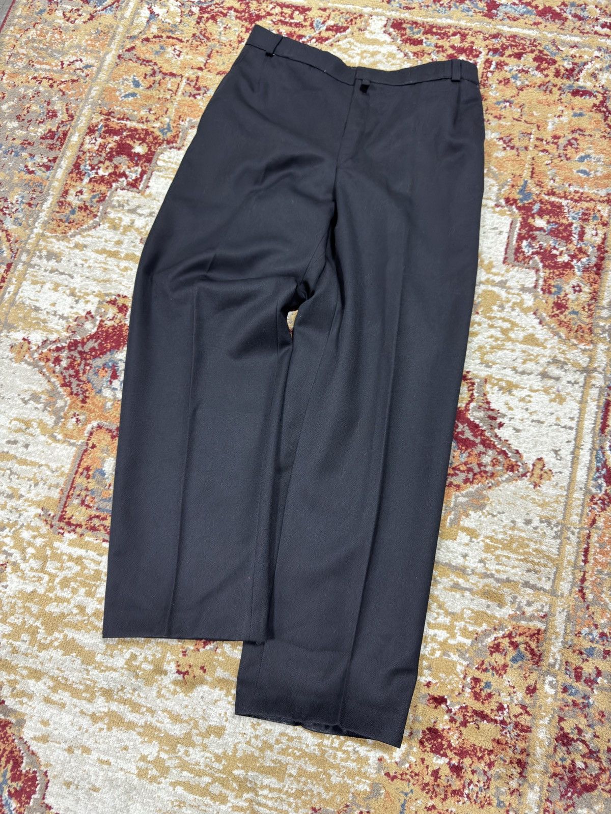 Other 1980s Wool Suit Pants Baggy Trousers Blend Balenciaga Rick Size US 30 / EU 46 - 1 Thumbnail