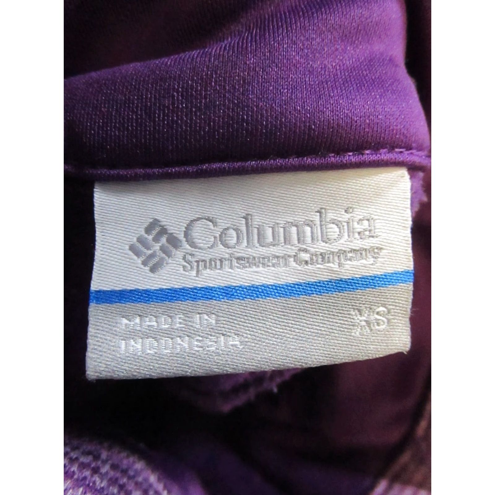 Vintage Columbia Sweater Womens XS Purple Half Zip Shirt Adult XS Purple Columbia Sweater Pullover Winter Size XS / US 0-2 / IT 36-38 - 4 Thumbnail