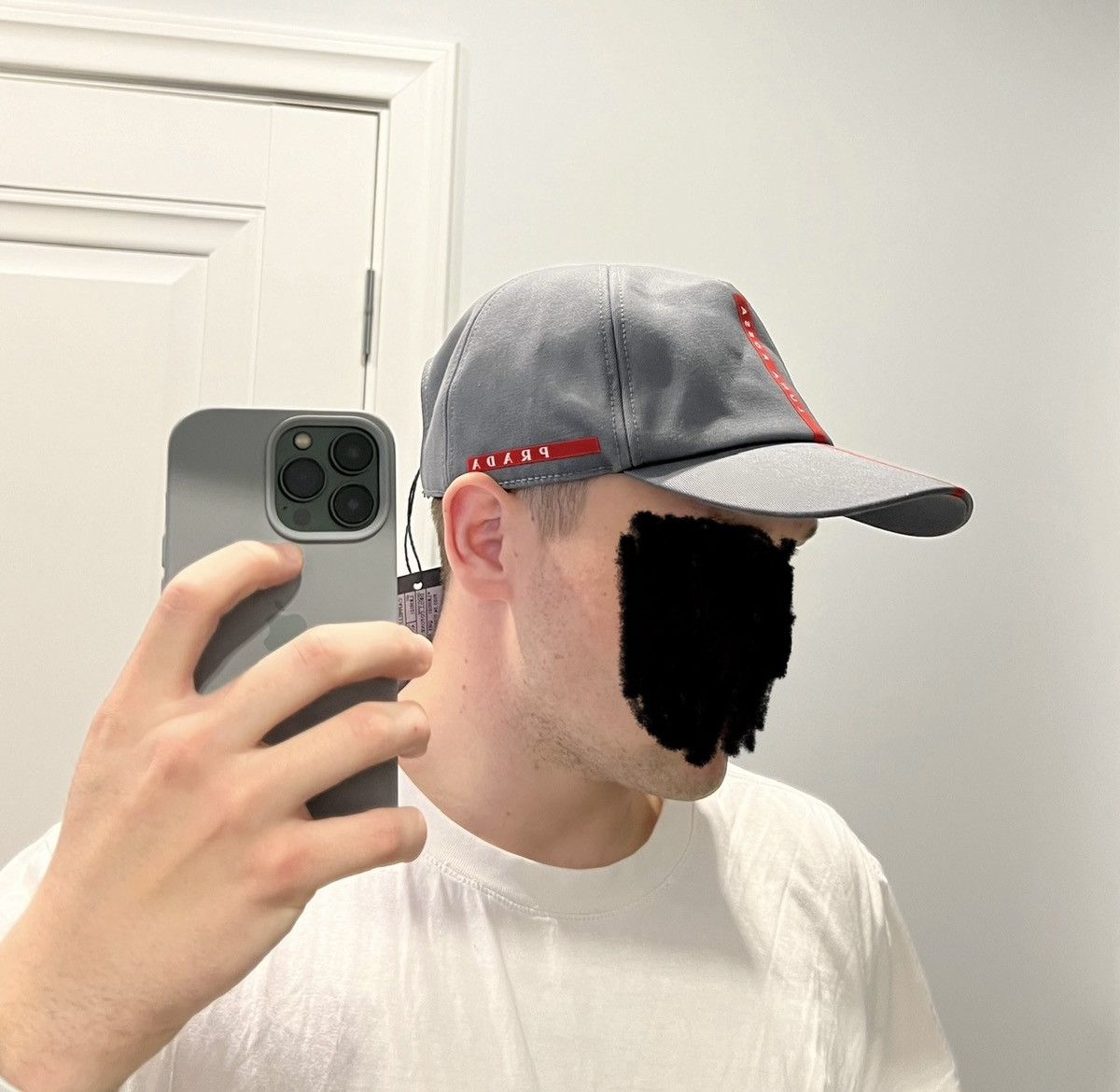 Prada Prada Luna Rossa Grey Pirelli Racing Cap Size ONE SIZE - 2 Thumbnail