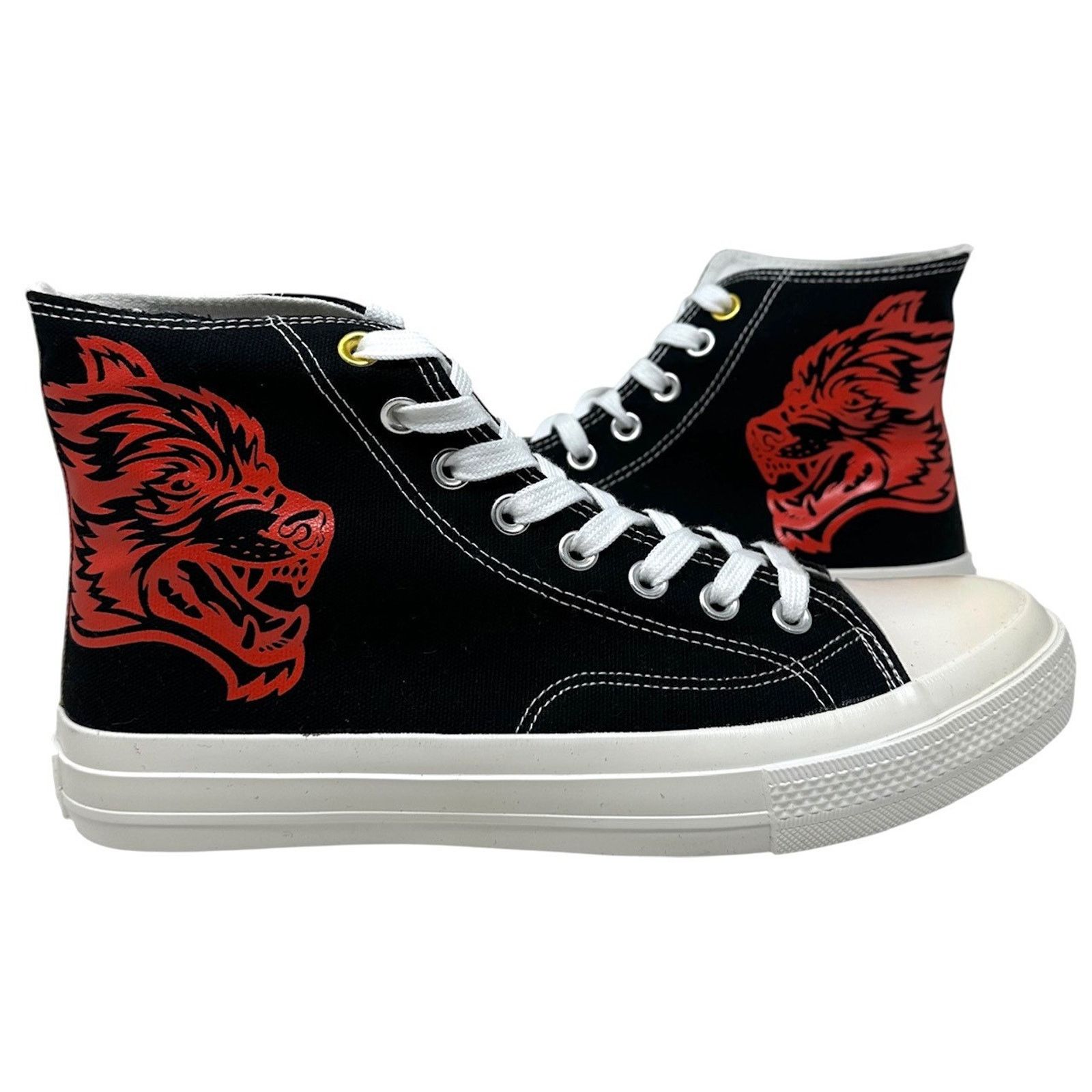 Darc Sport Darc Sport High Top Shoes W1-DIOS Wolves Forever Sneakers Size US 9.5 / EU 42-43 - 1 Thumbnail