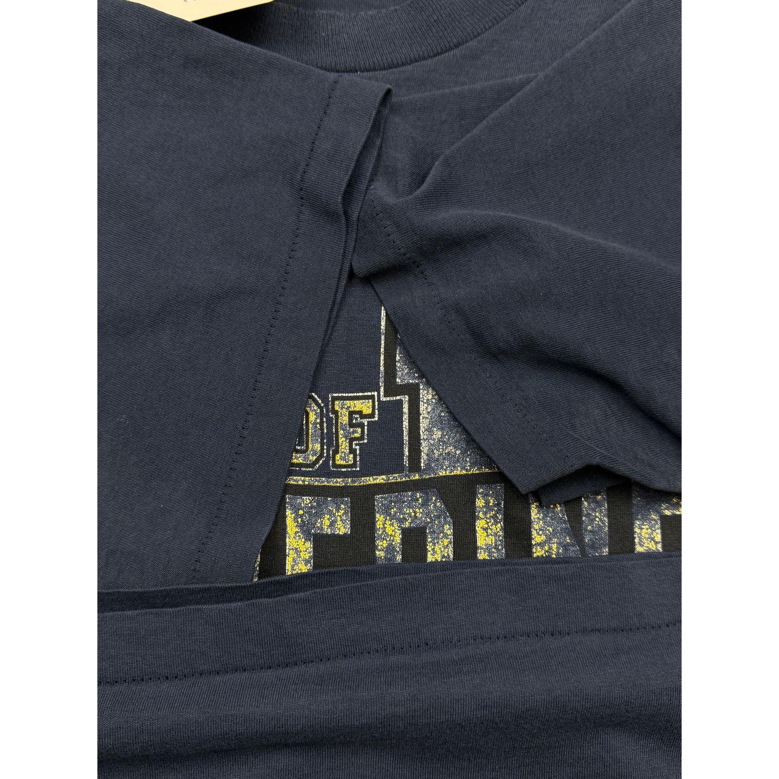 Vintage Vintage 90s University Of Michigan Wolverines Size XL Blue Size US XL / EU 56 / 4 - 4 Thumbnail