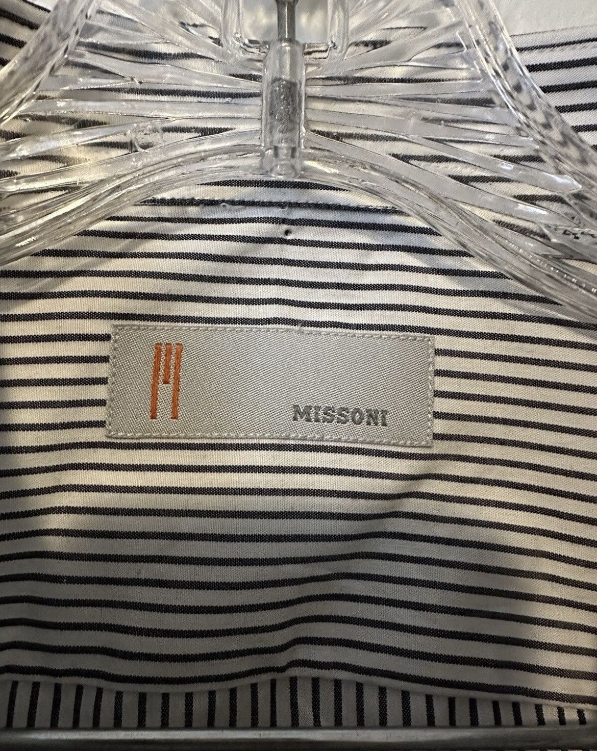 Missoni Missoni new with tags , designer cotto shirt Size US XL / EU 56 / 4 - 5 Thumbnail