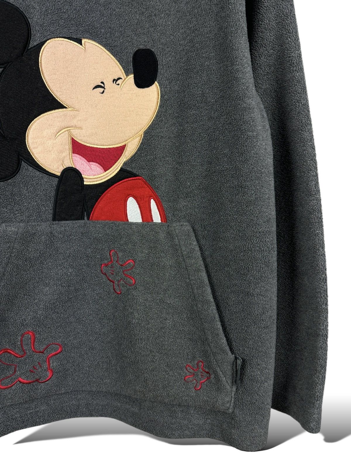 Disney Vintage Disney Mickey Mouse Fleece Hoodie Size US S / EU 44-46 / 1 - 4 Thumbnail