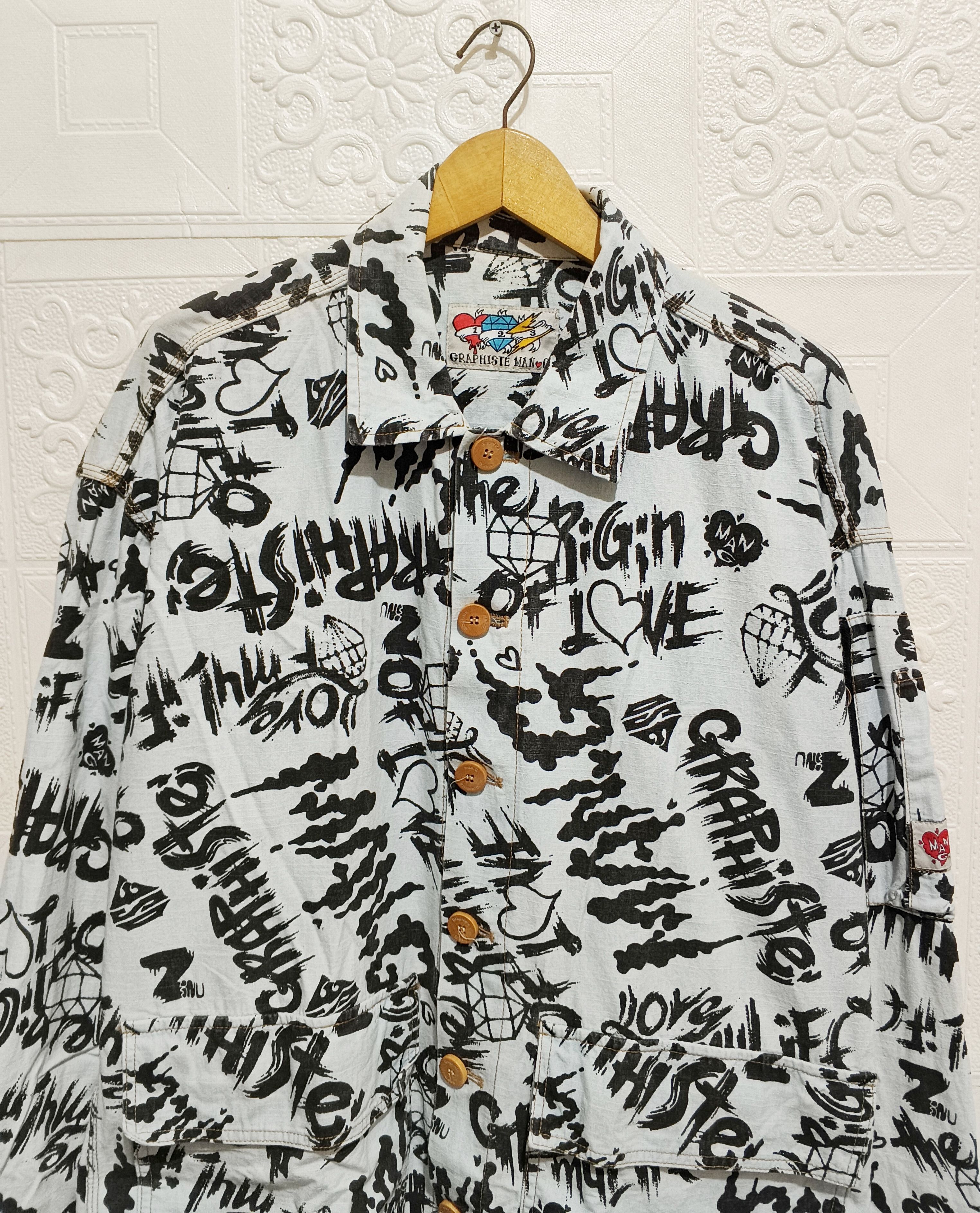 Japanese Brand GRAPHISTE MAN.G PARKA JACKET Size US L / EU 52-54 / 3 - 2 Thumbnail