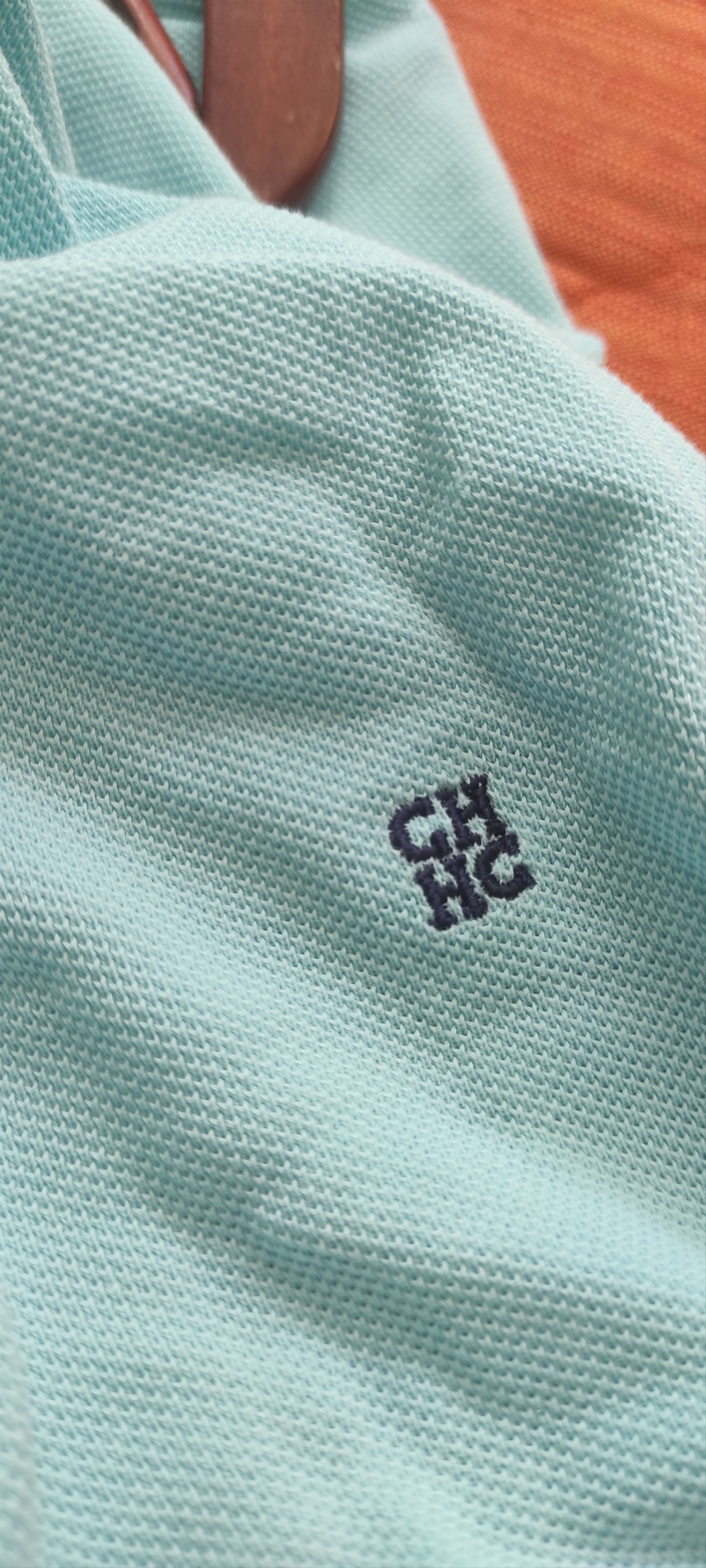 Carolina Herrera CH Carolina Herrera Blue Cotton Pique Polo T-Shirt Size US M / EU 48-50 / 2 - 12 Thumbnail
