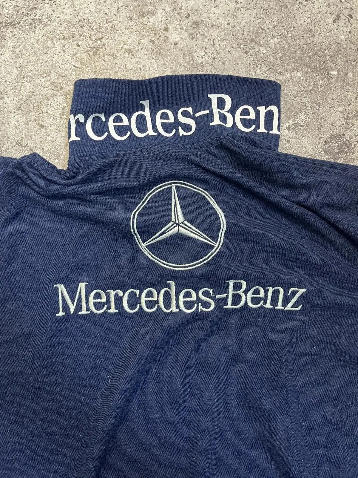 Mercedes-Benz Vintage Mercedes-Benz x Mobil 1 Polo Shirt Racing Team Logo Size US XL / EU 56 / 4 - 4 Thumbnail