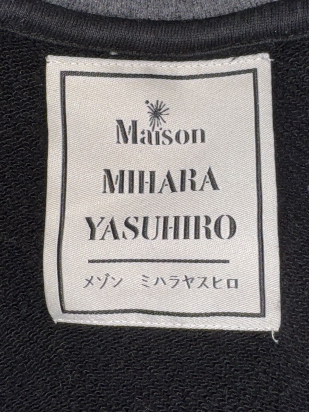 Designer × Maison MIHARA YASUHIRO Maison Mihara Yasuhiro Combined Hoodie Size US L / EU 52-54 / 3 - 11 Thumbnail