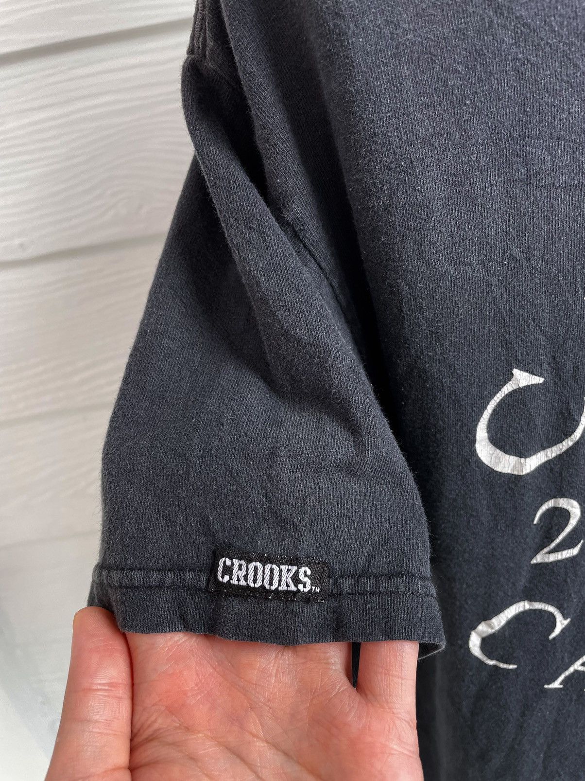 Crooks & Castles × Vintage VINTAGE CROOKS & CASTLES T-SHIRT Size US M / EU 48-50 / 2 - 3 Thumbnail
