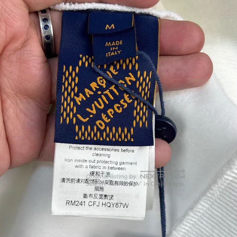 Louis Vuitton Louis Vuitton SS24 Pearl Pendant Logo Letter Embroidered H Size US M / EU 48-50 / 2 - 5 Thumbnail