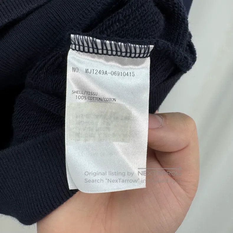 Thom Browne Thom Browne Dark Blue Zip-Up Hoodie Size US M / EU 48-50 / 2 - 7 Thumbnail