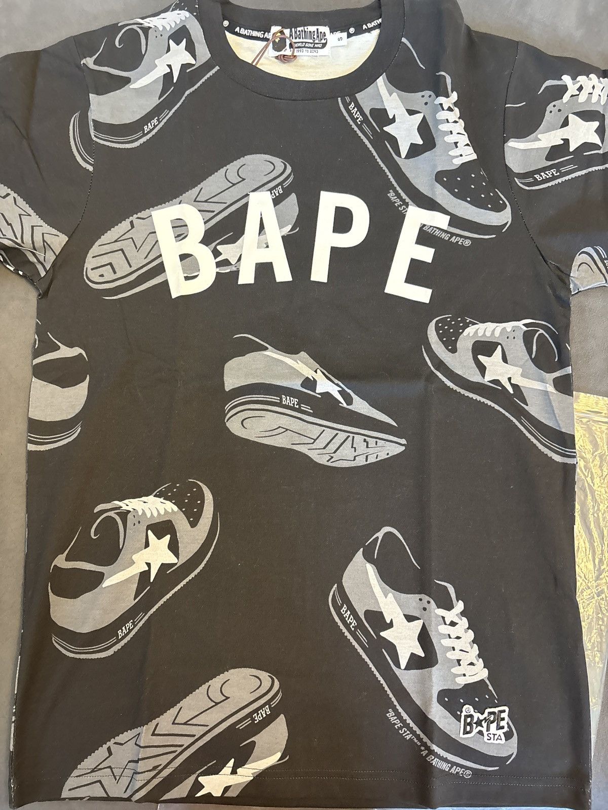 Bape Bape t-shirt bapesta Size US M / EU 48-50 / 2 - 7 Thumbnail