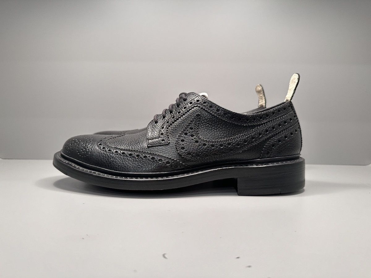 image of Cole Haan X Tom Sachs “Mission Control” Black Wingtip Ox Shoes, Men's (Size 7)