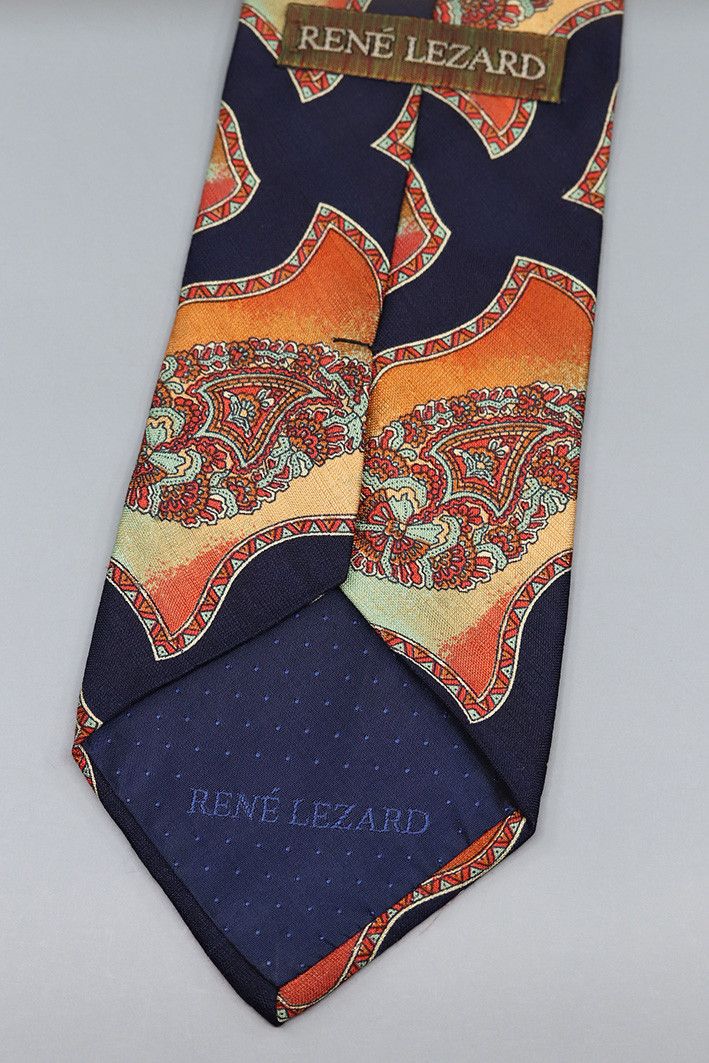 Other Vintage René Lezard Tie - Bold Paisley Print Size ONE SIZE - 2 Thumbnail