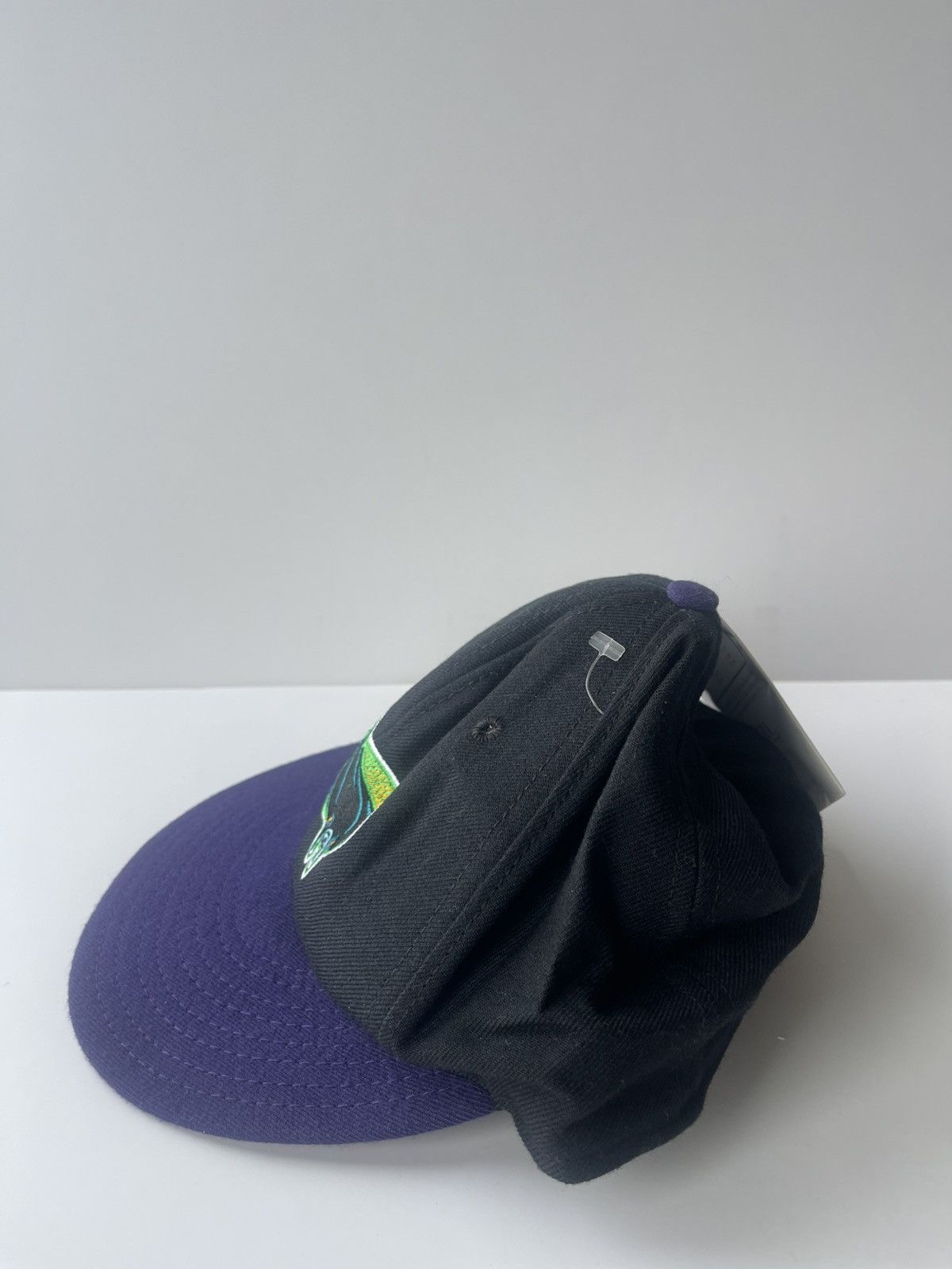 New Era VTG Tampa Bay Devil Rays Hat New Era 5950 Diamond Collection Size ONE SIZE - 4 Thumbnail