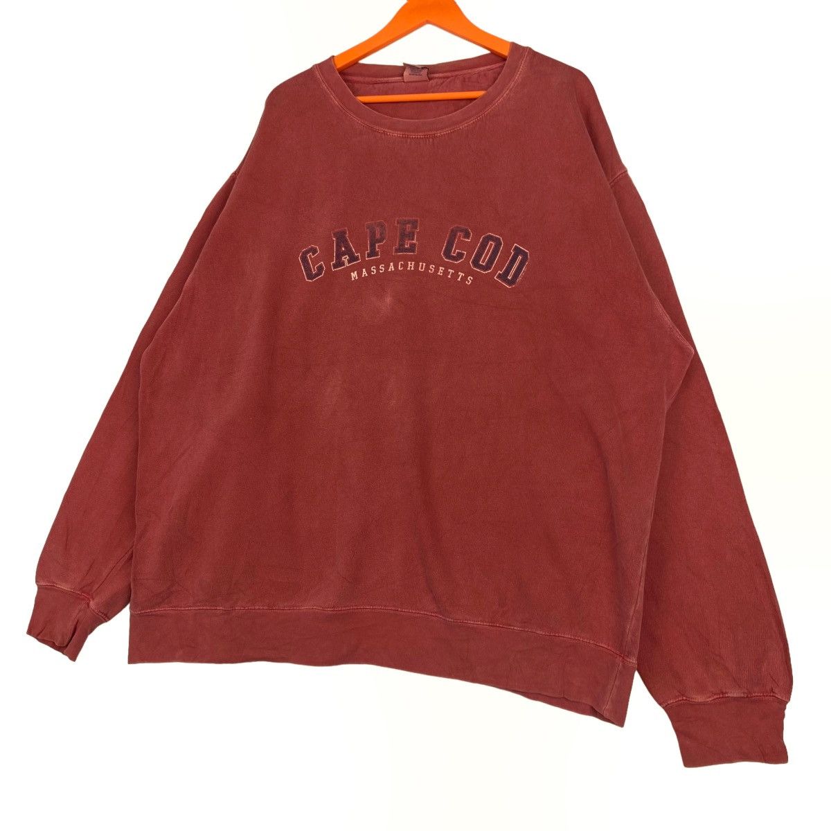 Vintage Vintage Cuffy’s Ocean Wash Graphic Crewneck Sweatshirt Pink Size XL / US 12-14 / IT 48-50 - 2 Thumbnail
