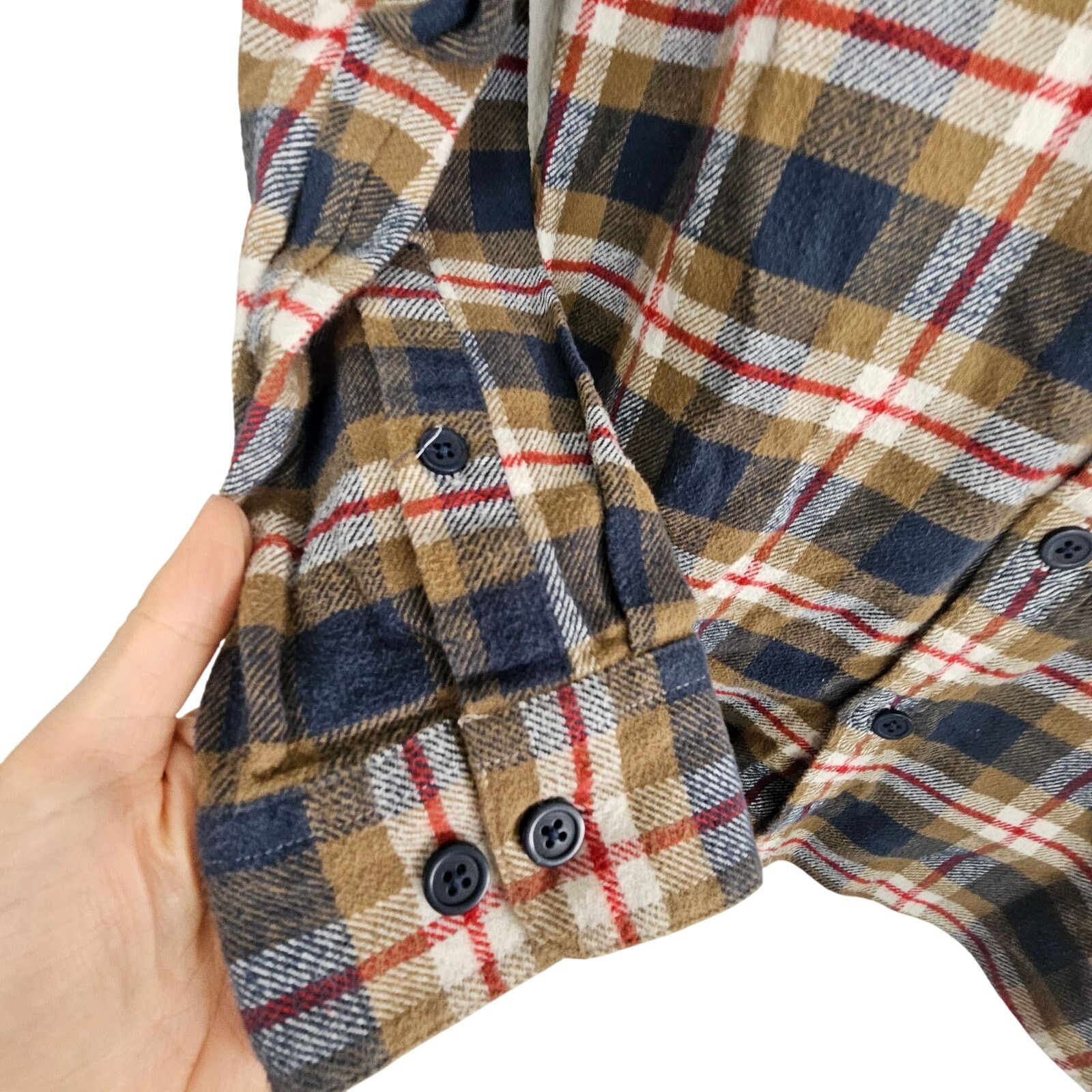 RVCA RVCA Mens Flannel Shirt Plaid Size L Gorpcore Outdoor Grunge Size US L / EU 52-54 / 3 - 4 Thumbnail