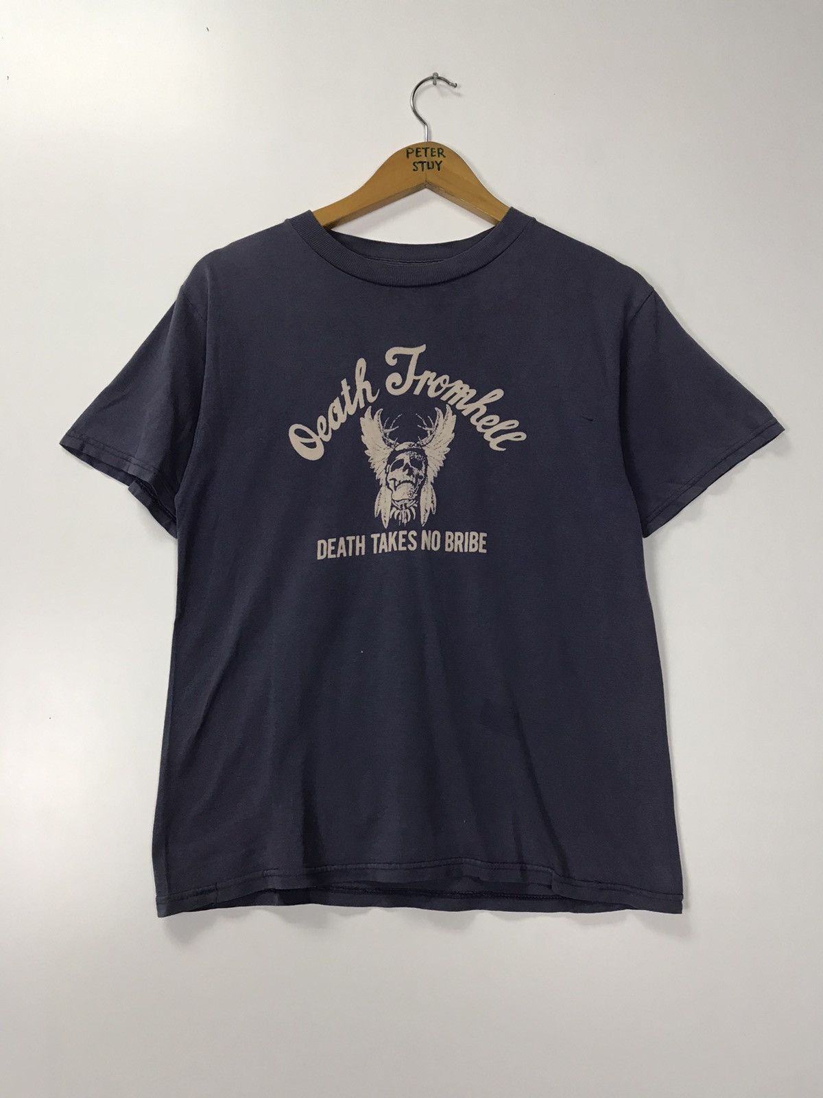 Tultex × Vintage Vintage Death from hell tee Size US L / EU 52-54 / 3 - 1 Thumbnail
