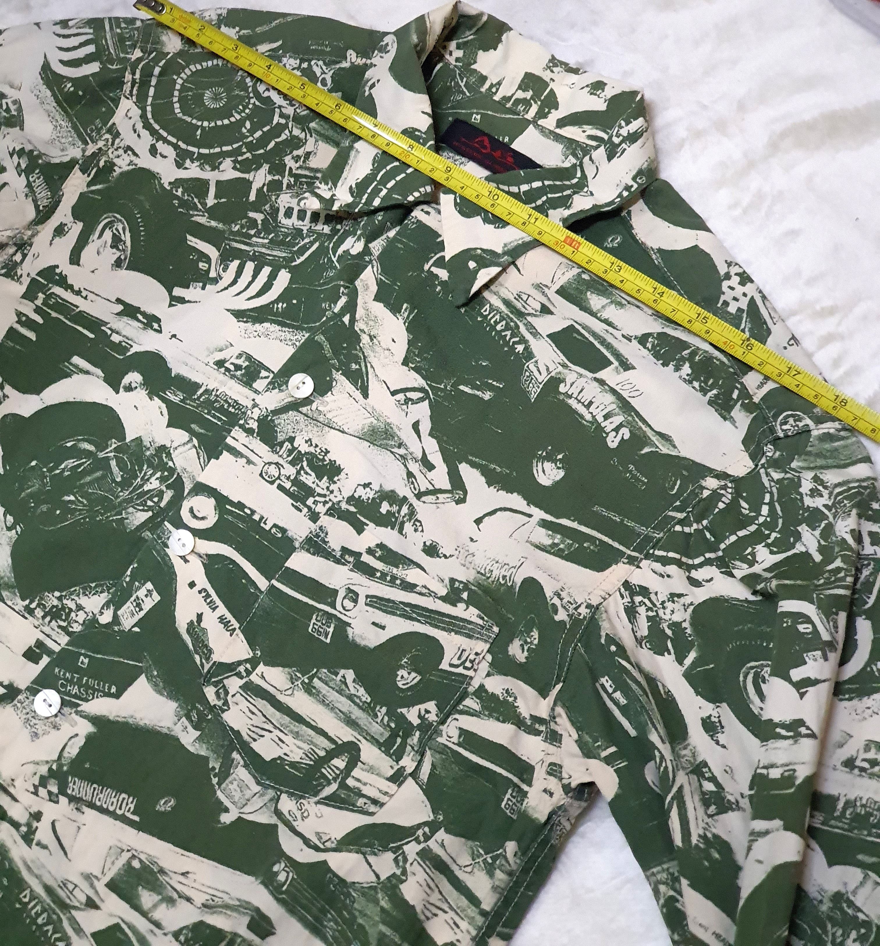 Hysteric Glamour Hysteric Glamour - Vintage race cars all over prints shirt Size US M / EU 48-50 / 2 - 16 Thumbnail