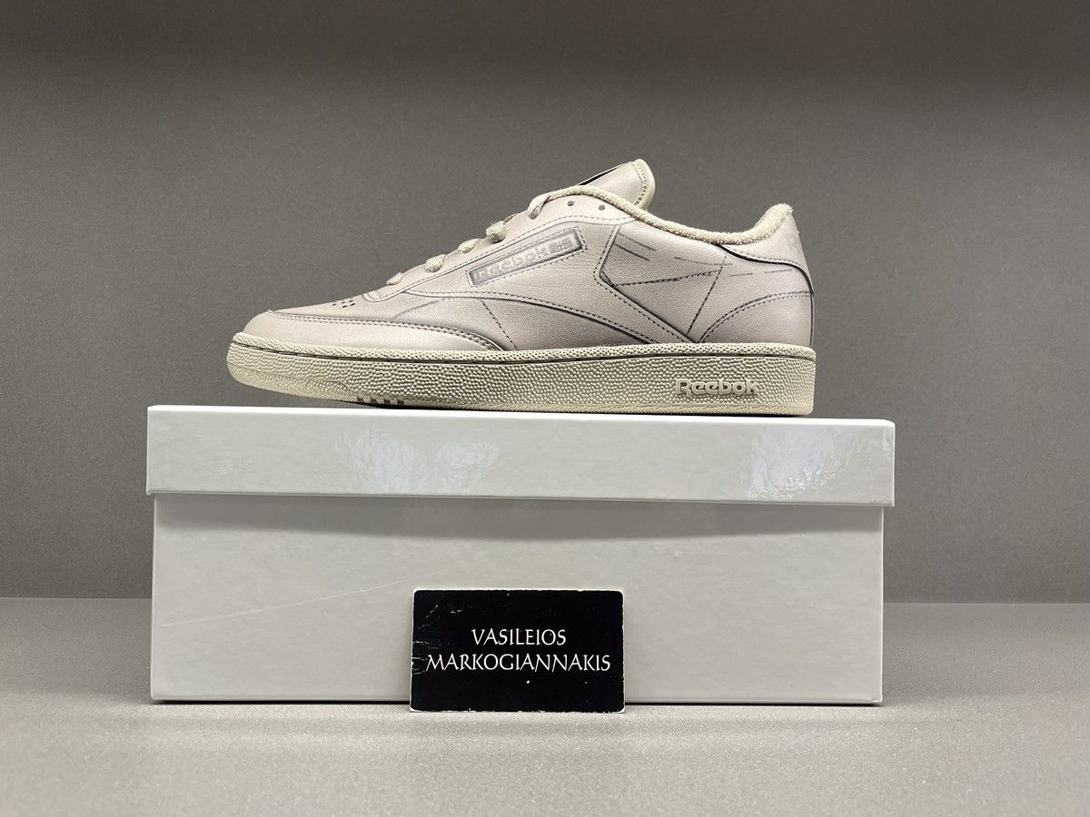 Maison Margiela × Reebok Reebok Club C TL Maison Margiela Vector Tan Size US 7.5 / EU 40-41 - 1 Thumbnail