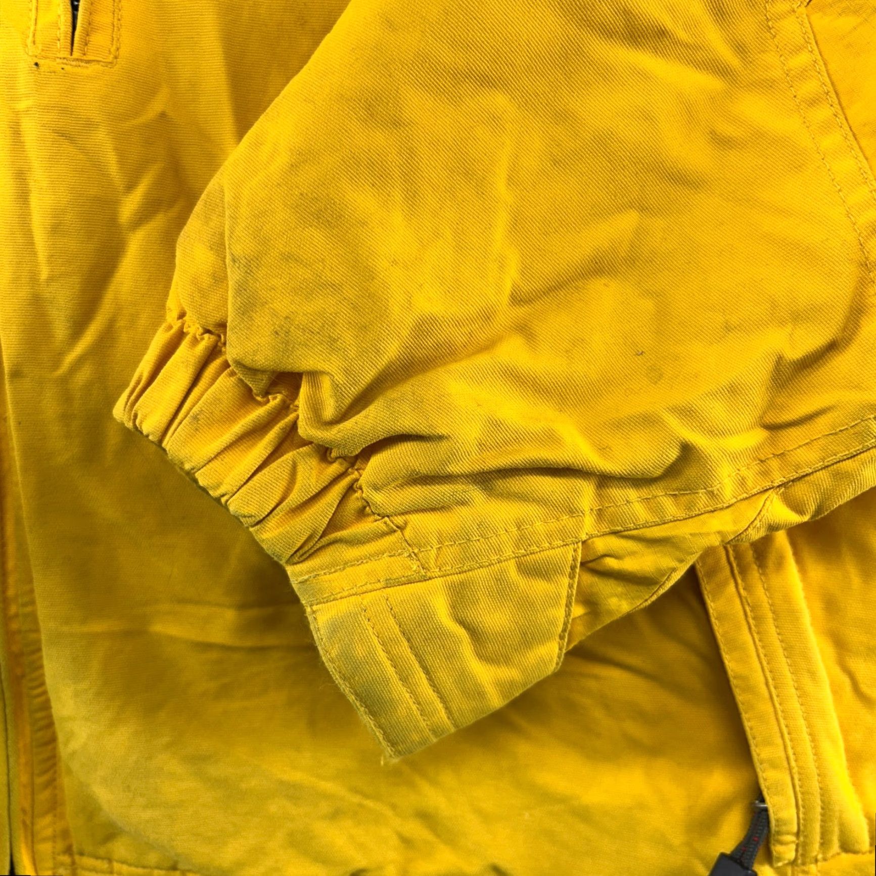 Abercrombie & Fitch VINTAGE Abercrombie Jacket Mens XL Yellow Parka Full Zip Fleece Lined Snow 90s Size US XL / EU 56 / 4 - 3 Thumbnail
