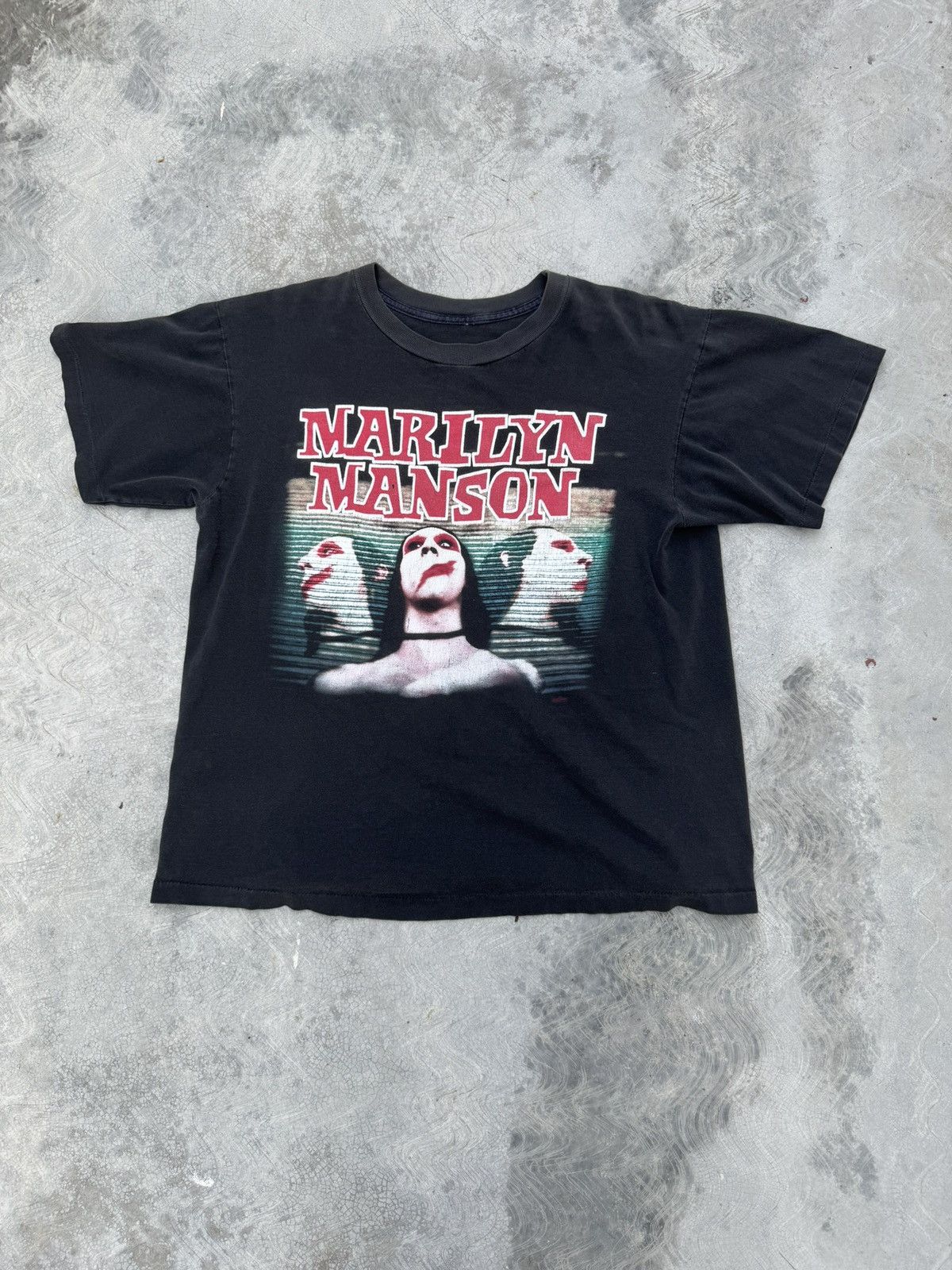 トップス MARILYN MANSON SWEET DREAMS EURO XL Sweet Dreams Marilyn Manson T Shirts Vintage 90s Marilyn Manson