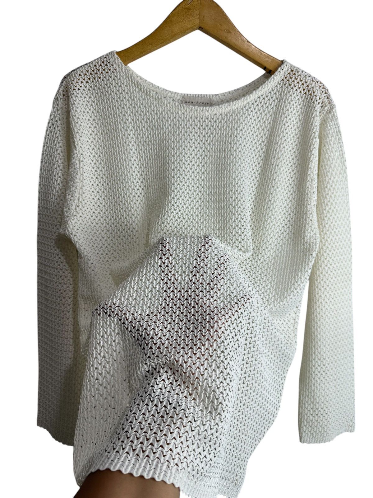 Yohji Yamamoto Undefined mon-traje MESH 3D LONG SLEEVE ISSEY YOHJI STYLE Size US M / EU 48-50 / 2 - 4 Thumbnail