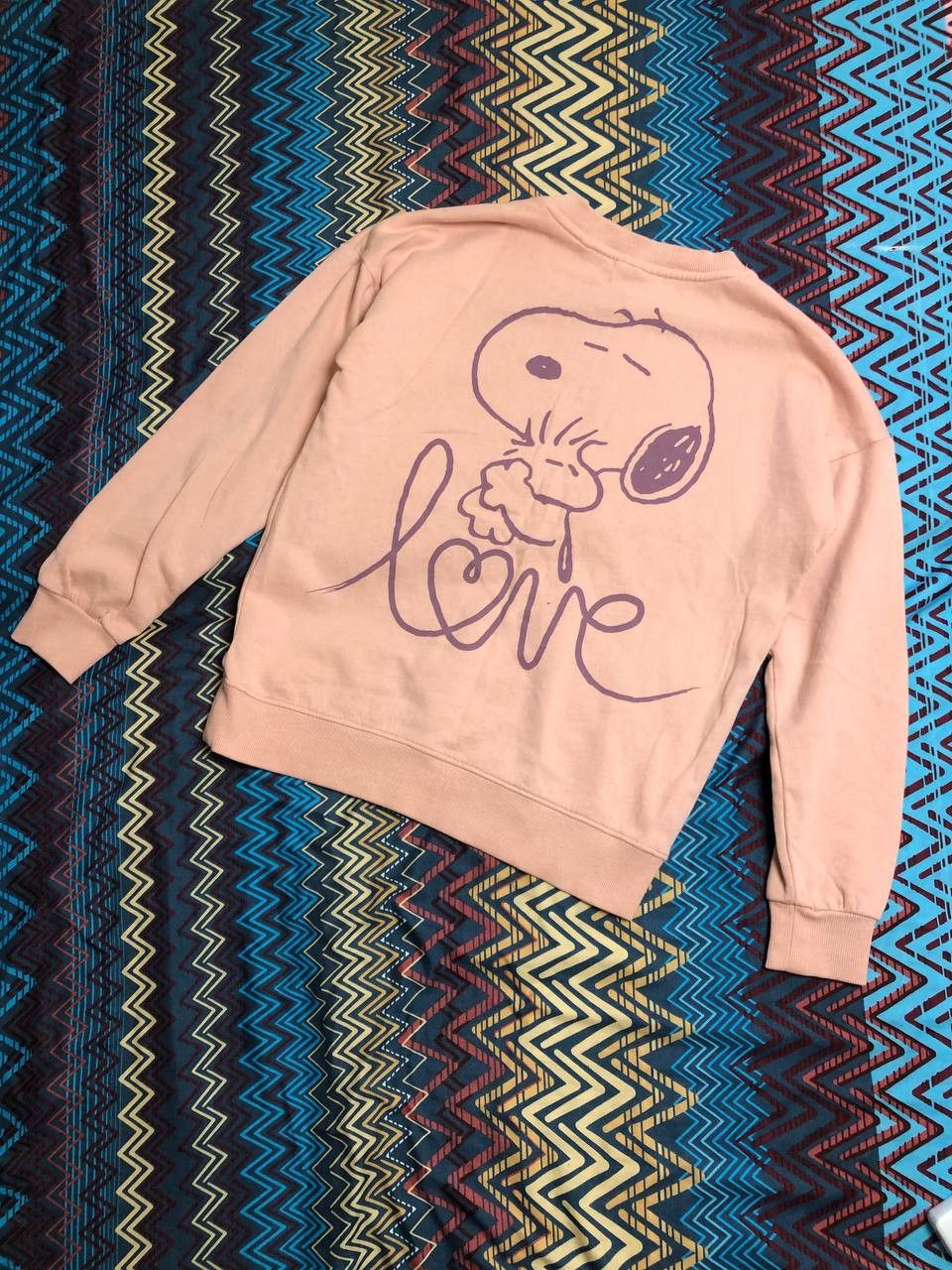 Peanuts × Vintage Rare‼️Peanut Big Logo Sweatshirt Medium Size (For Women) Size M / US 6-8 / IT 42-44 - 6 Thumbnail