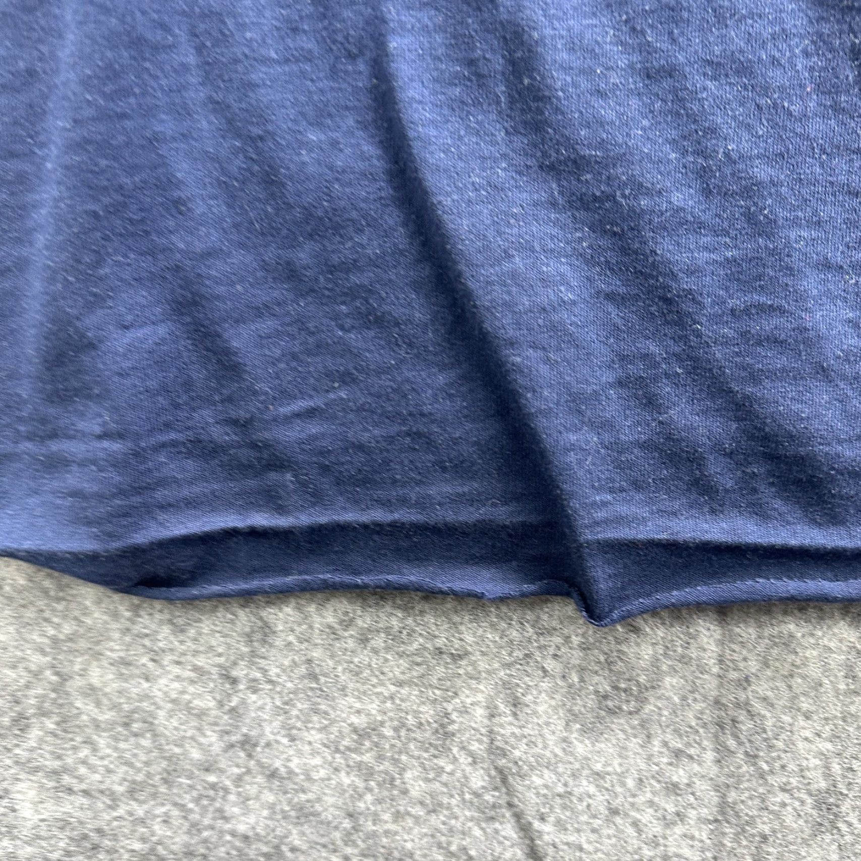 Fruit Of The Loom VINTAGE Chequamegon Snowshoe Championship Shirt Mens L Blue 90s Sports Graphic Print 1996 Hayward Wisconsin Mens Size US L / EU 52-54 / 3 - 6 Thumbnail