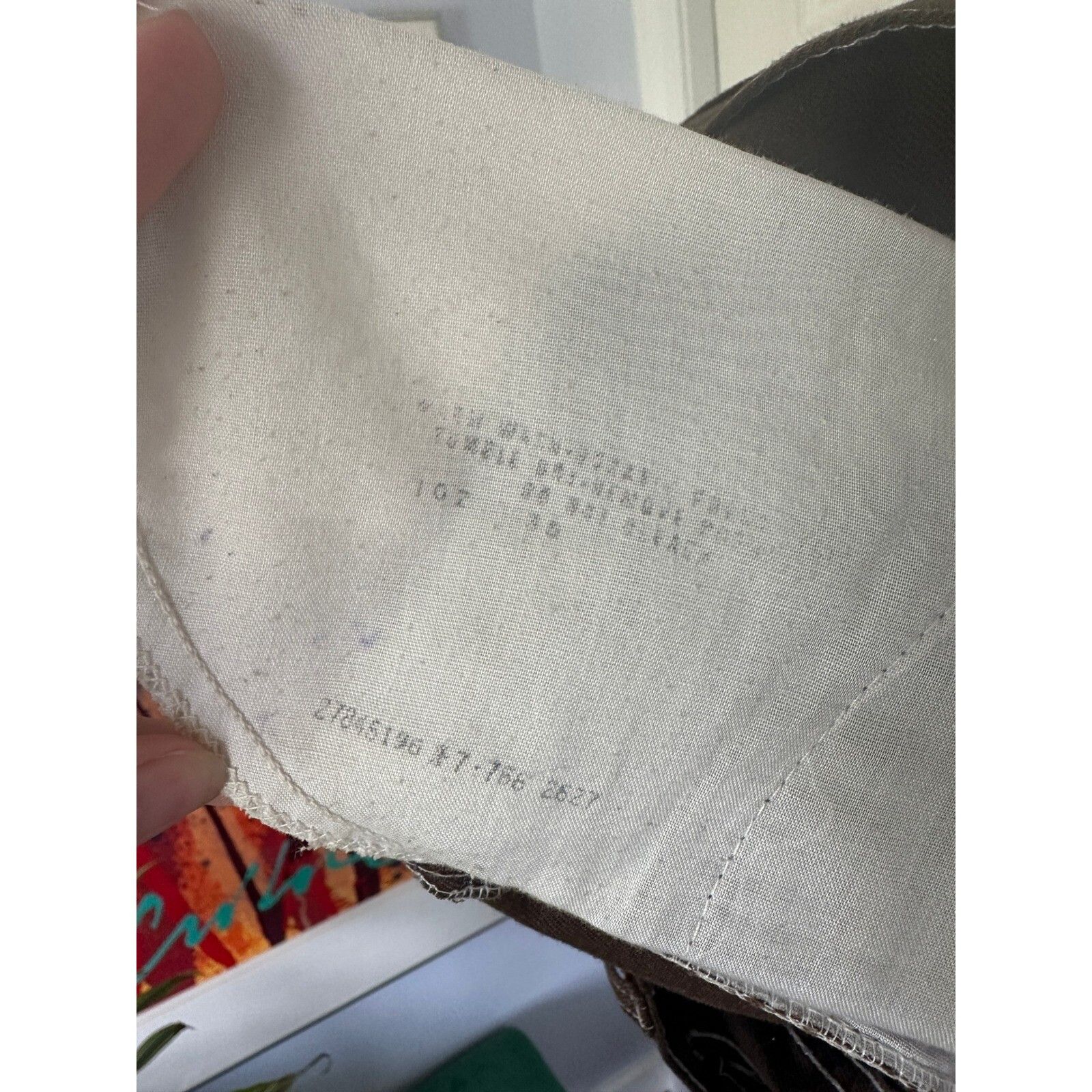 Levi's Rare 60s Levi's Big E White Tab Brown Cut-Off Short USA Selv Size US 28 / EU 44 - 9 Thumbnail
