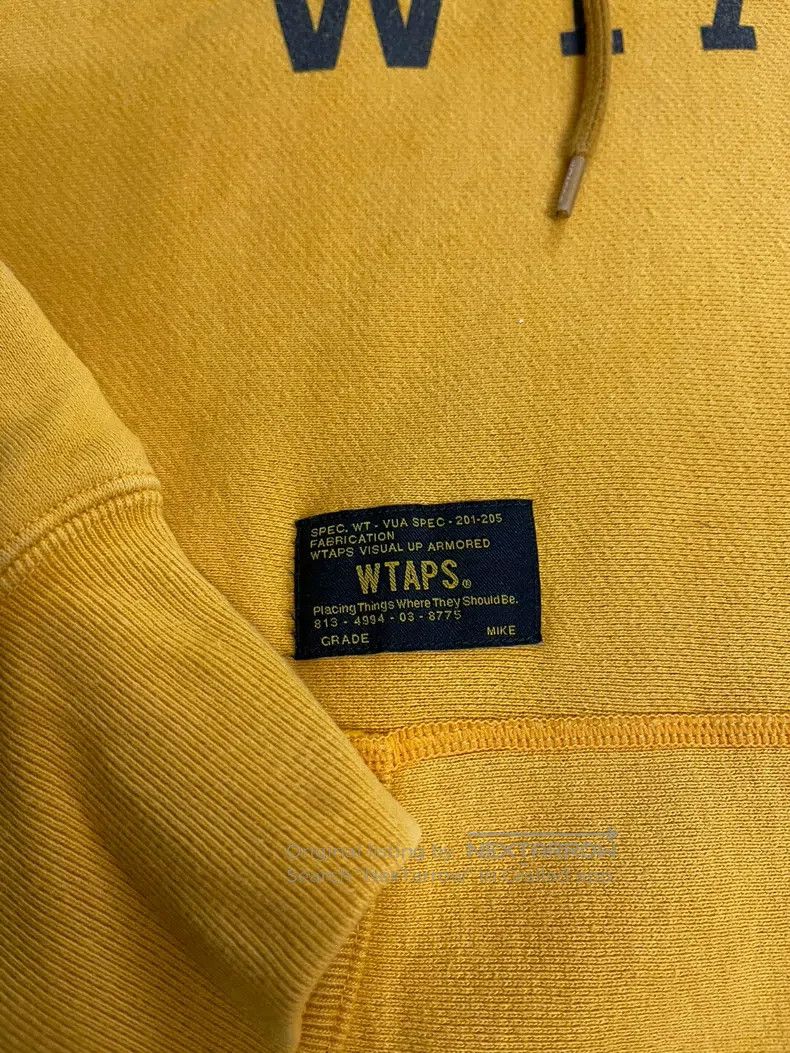 Wtaps Wtaps Yellow hoodie Size US M / EU 48-50 / 2 - 5 Thumbnail