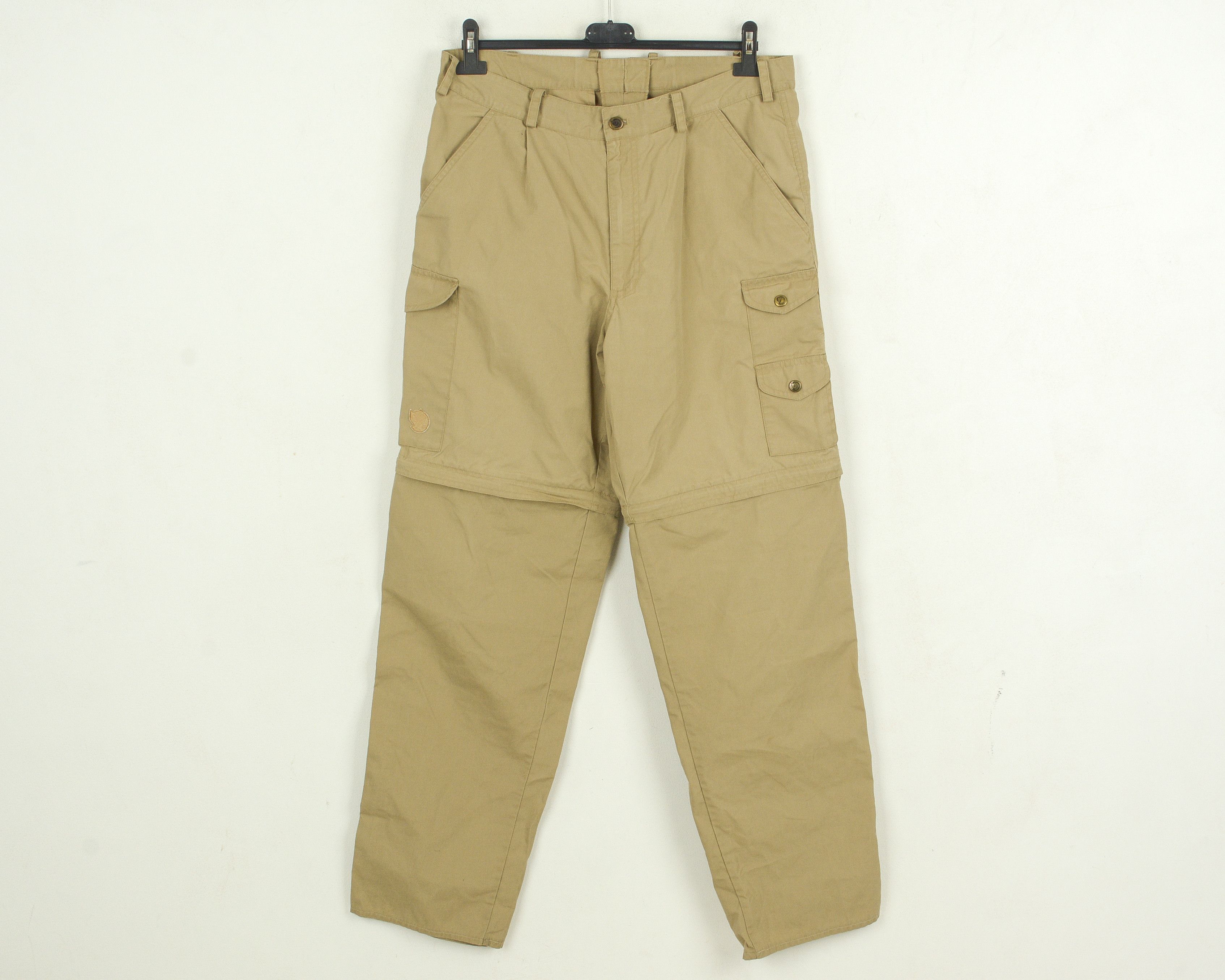 Fjallraven Zip Off waxed Pants 50 size W33 W34 trousers M Bushcraft Size US 34 / EU 50 - 1 Thumbnail