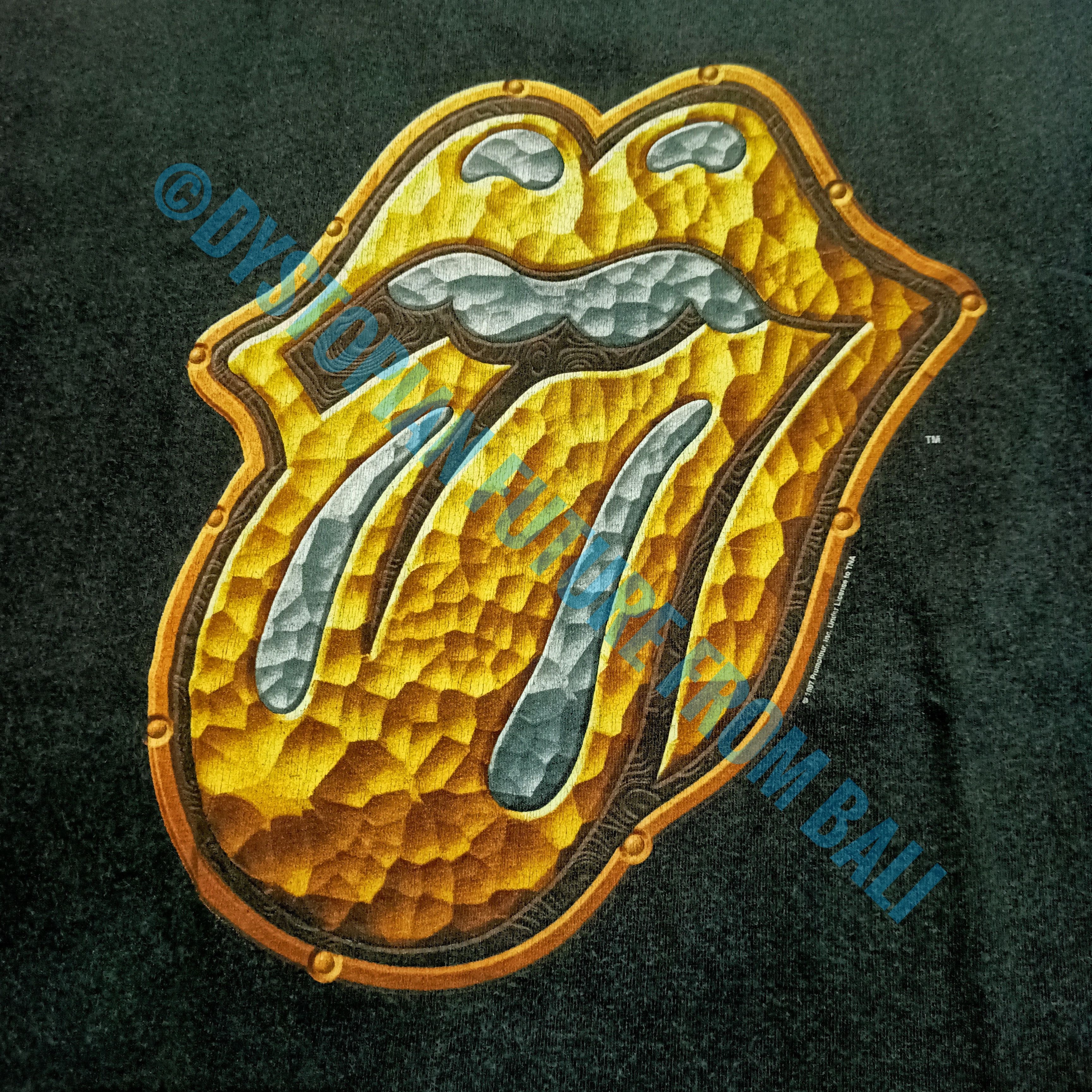 The Rolling Stones Vintage 1997 Rolling Stones - Bridges To Babylon Tour Tshirt Size US M / EU 48-50 / 2 - 3 Thumbnail