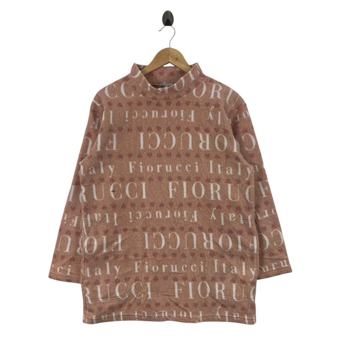 Fiorucci Vintage FIORUCCI ITALY All Over Print Sleep Towel Sweatshirt Size M / US 6-8 / IT 42-44 - 1 Thumbnail
