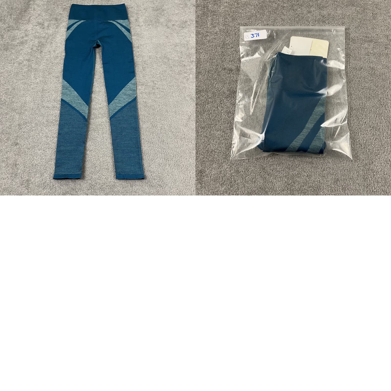 Fabletics FABLETICS Leggings Womens XS High Waisted Seamless Dot Blue Gym Yoga NEW Size 26" / US 2 / IT 38 - 8 Thumbnail