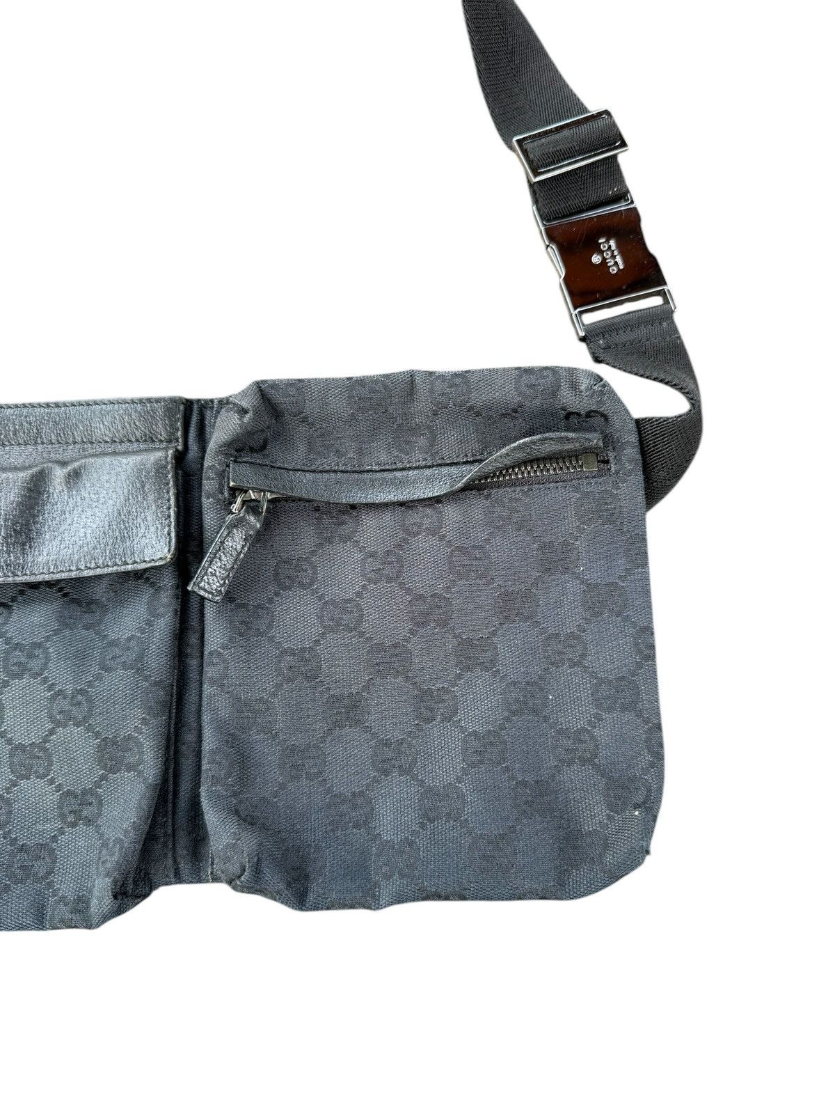 Gucci AUTHENTIC GUCCI CANVAS WAIST BAG Size ONE SIZE - 5 Thumbnail