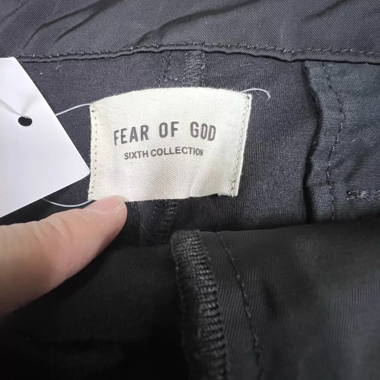 Fear of God Fear of God 6th Black Pants L Worn 1x Belt Missing Size US 34 / EU 50 - 3 Thumbnail