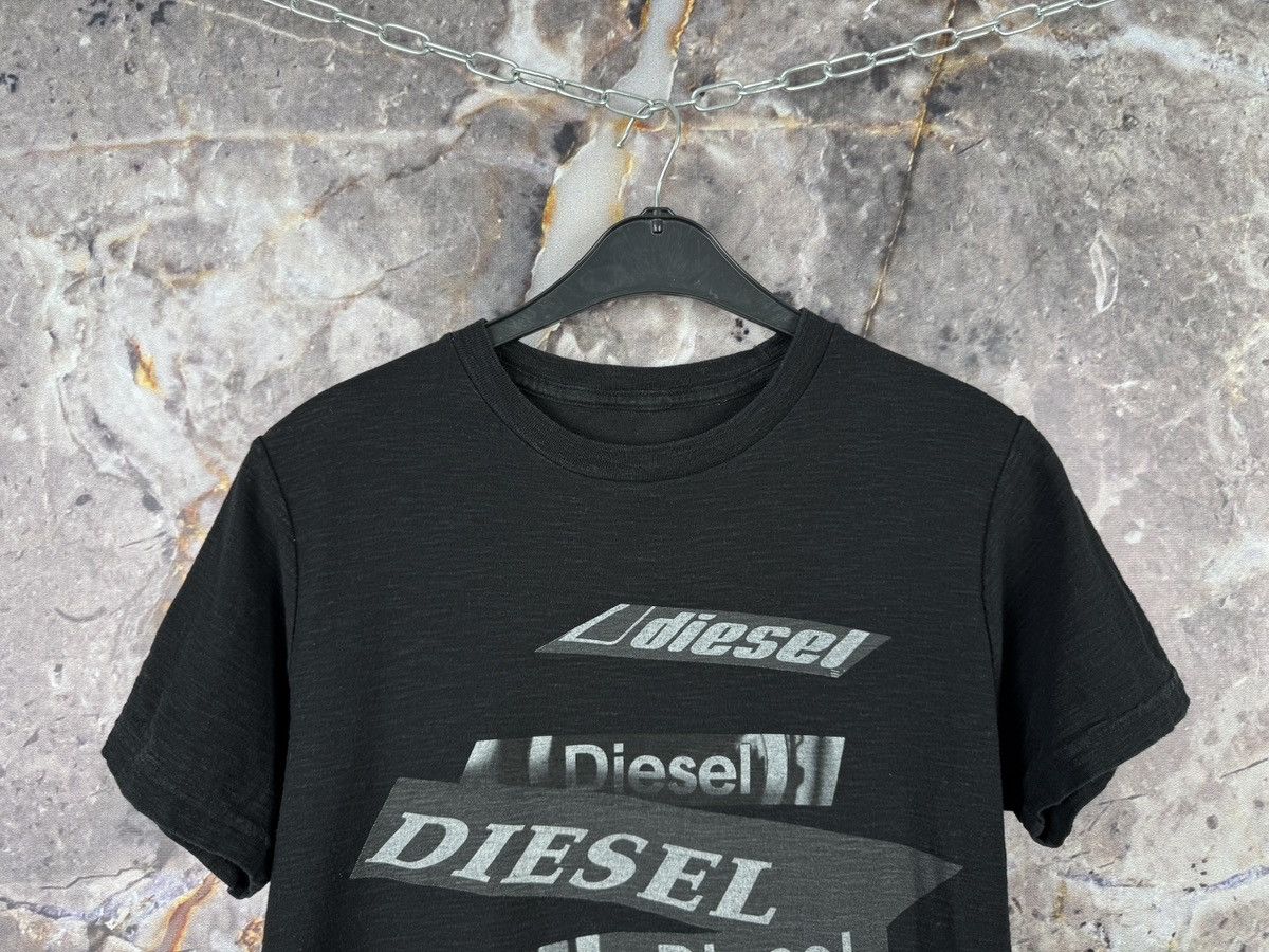 Diesel Men’s Diesel T-Shirt Black Streetwear Size Large Size US L / EU 52-54 / 3 - 3 Thumbnail