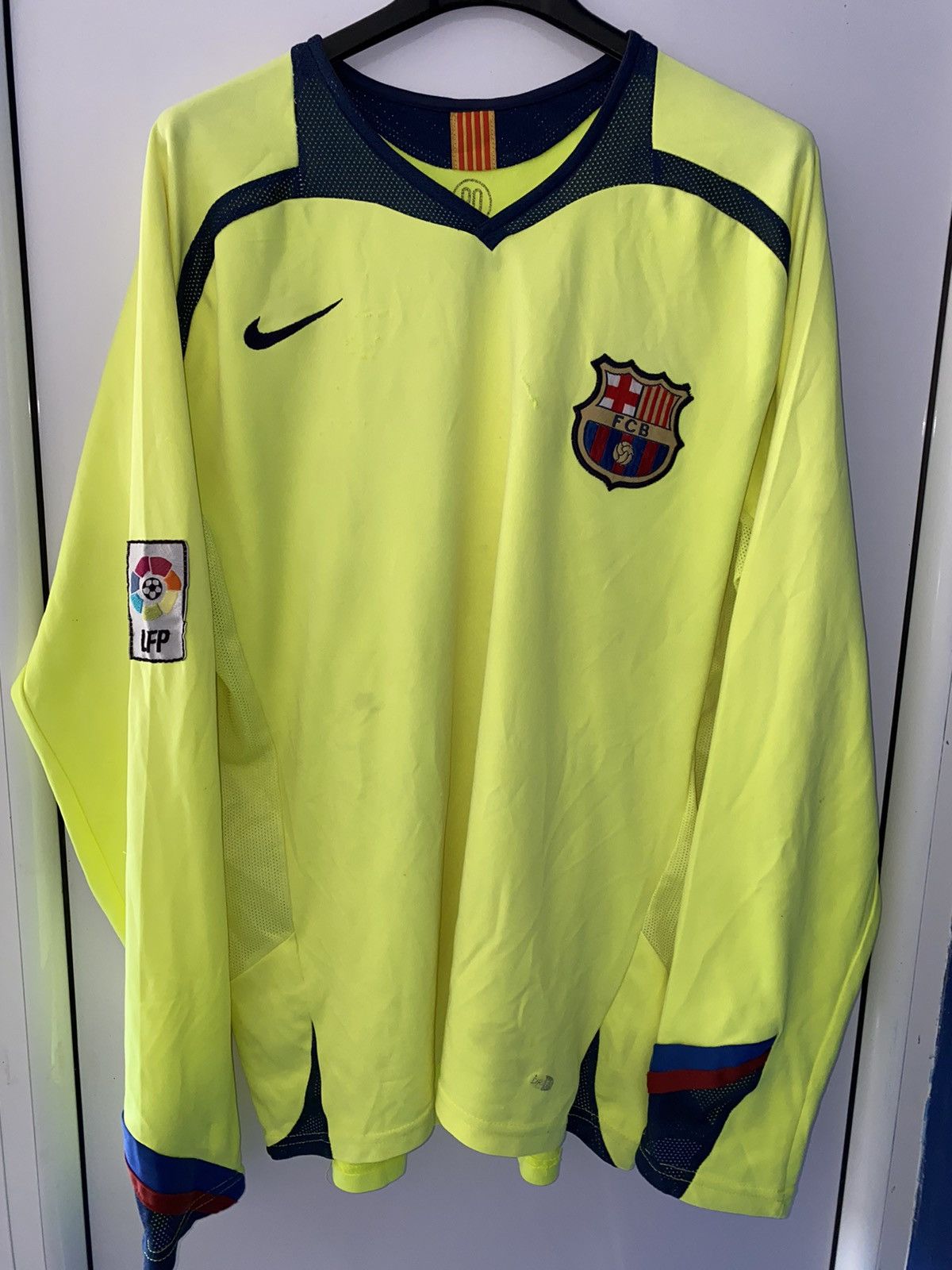 Soccer Jersey × Vintage Barcelona FCB 2005/2006 MATCH WORN #MESSI | Grailed