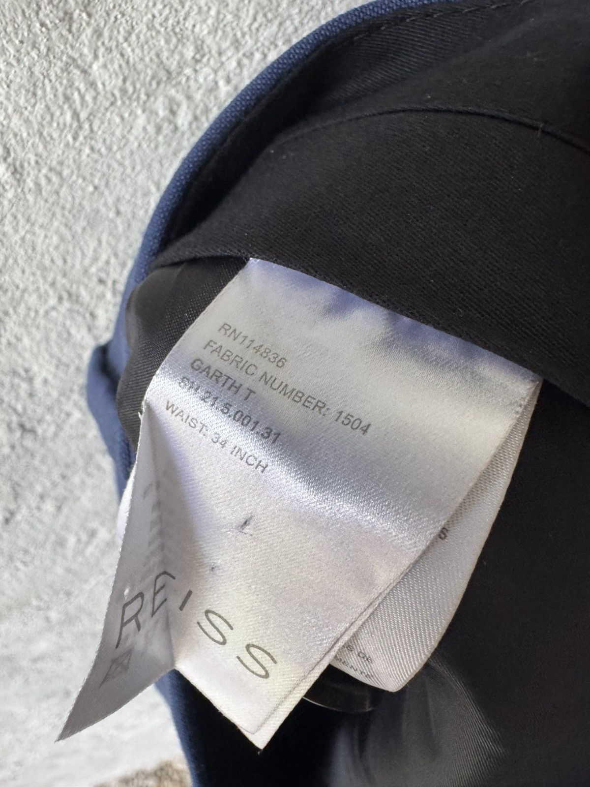 Reiss Reiss - flat front formal trouser Size 40R - 5 Thumbnail