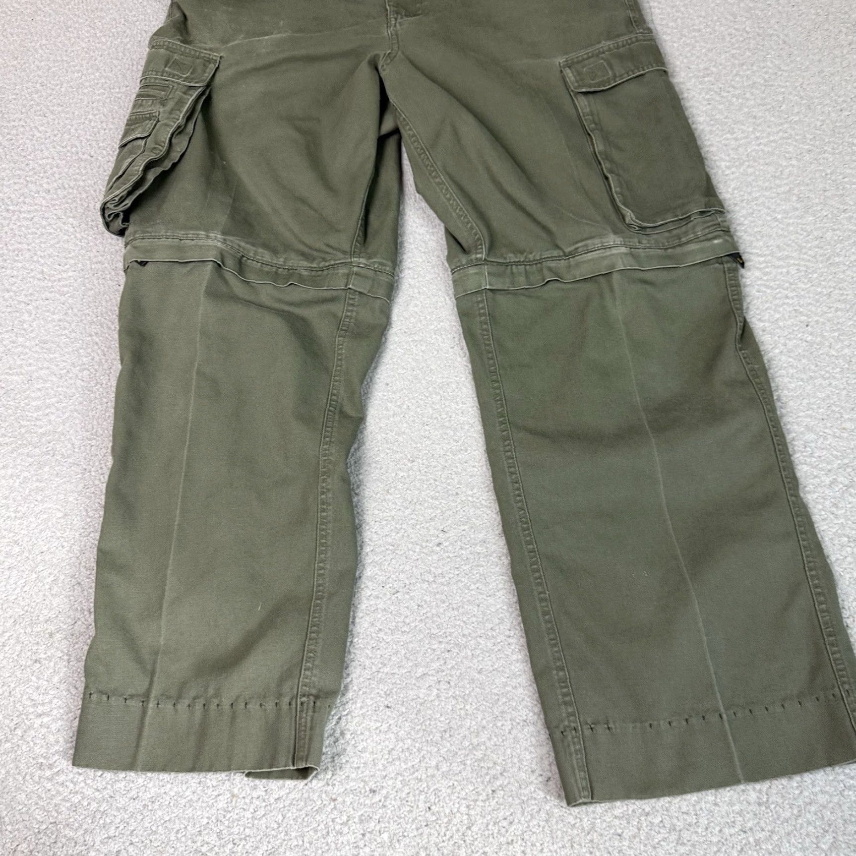 Vintage VINTAGE Boy Scouts of America Pants Men’s 36 Olive Cargo Convertible Outdoor Distressed Mens Size US 36 / EU 52 - 3 Thumbnail