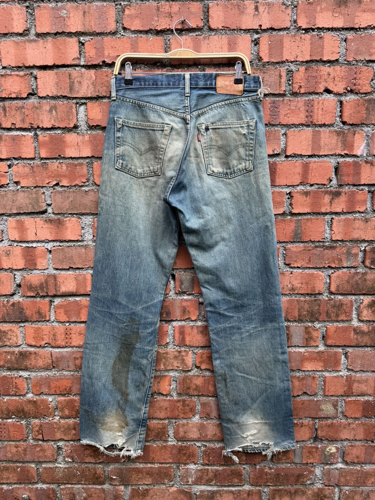 Levi's Vintage Clothing W32x33 Vintage levi’s 503B redline big E distressed denime Size US 32 / EU 48 - 2 Thumbnail