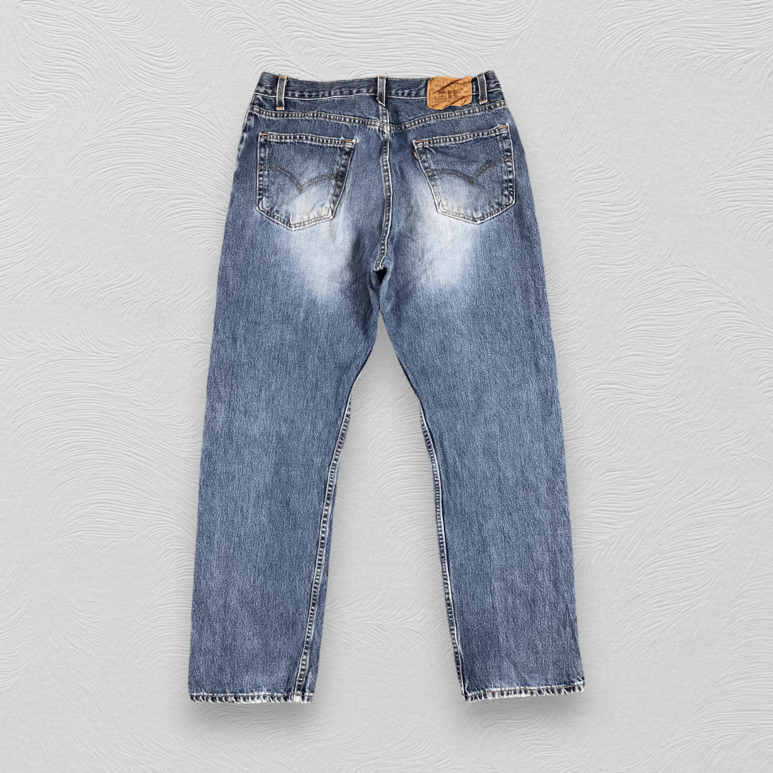 Levi's Vintage Levi's 505 Jeans Faded Blue Denim KJ200 Size US 33 - 2 Thumbnail