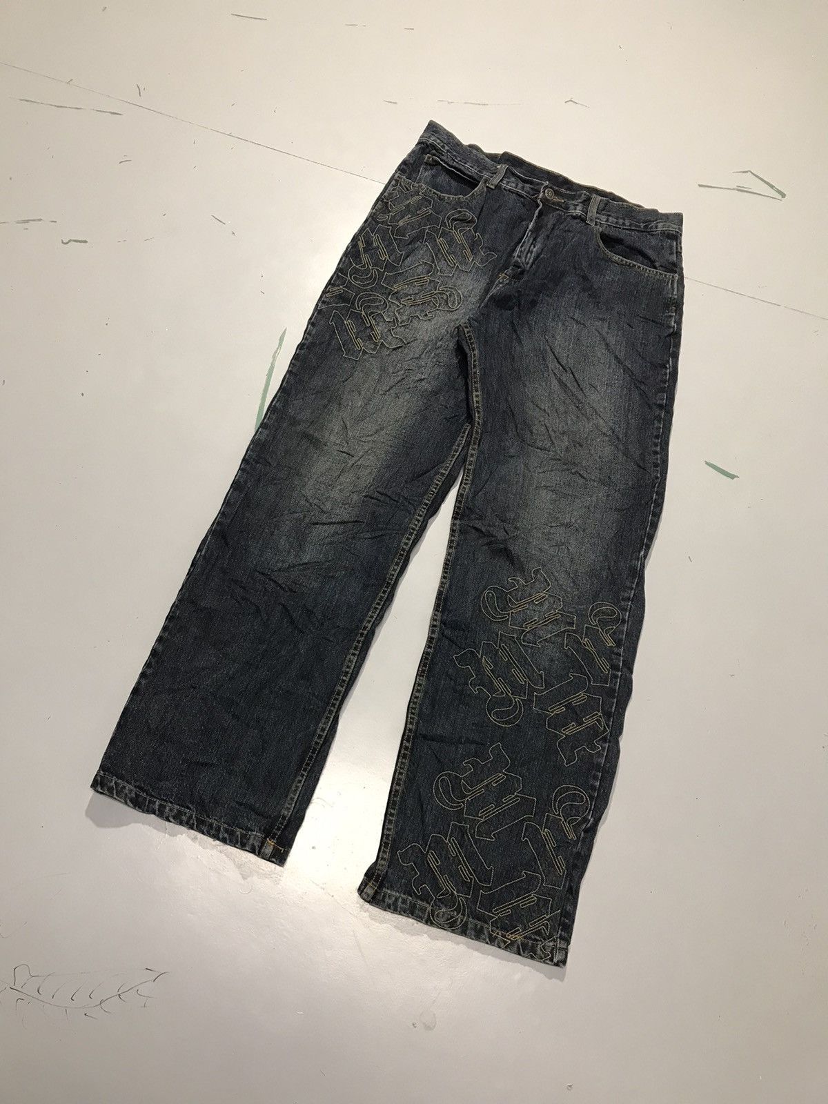 Makaveli Vintage makeveli thread embroidered denim Size US 36 / EU 52 - 3 Thumbnail