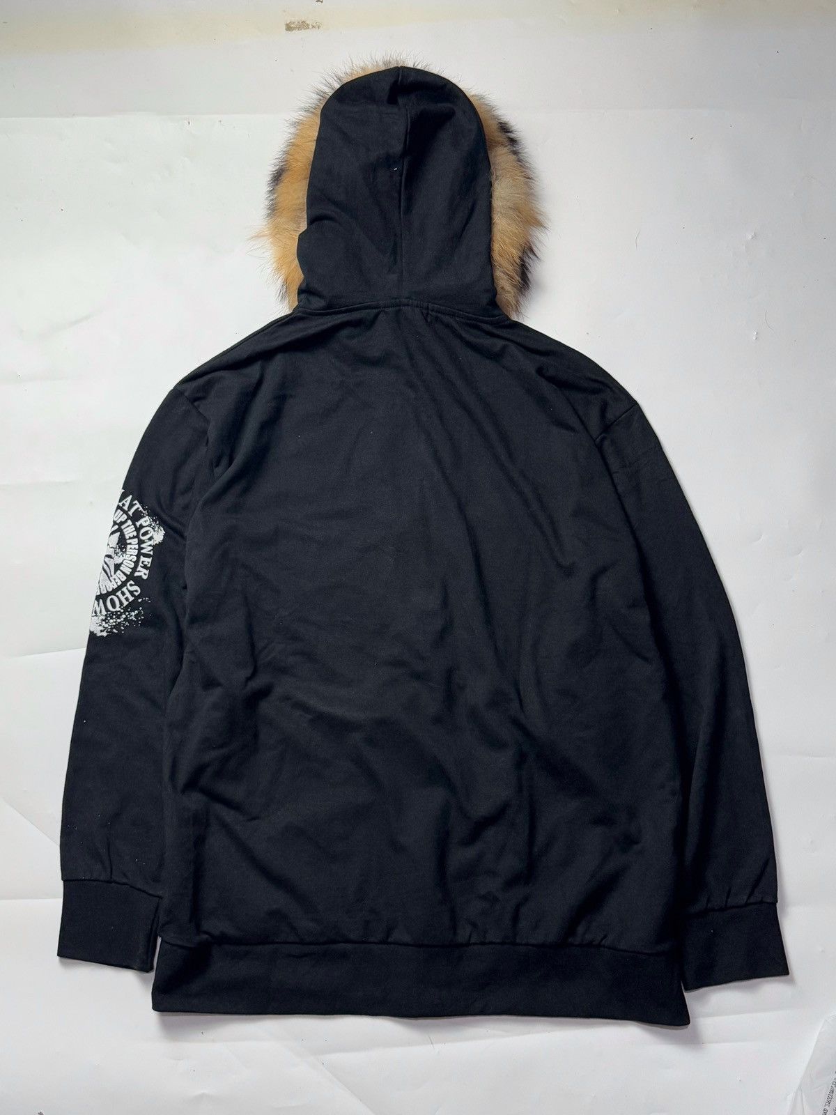 If Six Was Nine × Japanese Brand × Le Grande Bleu (L.G.B.) Fur Hoodie Poem Timestep Ifsix Lgb Styled Size US L / EU 52-54 / 3 - 3 Thumbnail