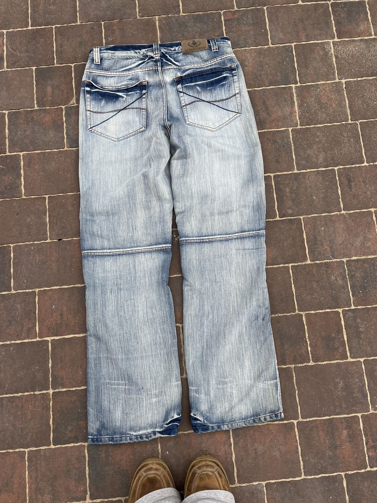 Vintage Vintage Y2K Reward Denim Japanese Faded Pants Jeans Size US 36 / EU 52 - 2 Thumbnail