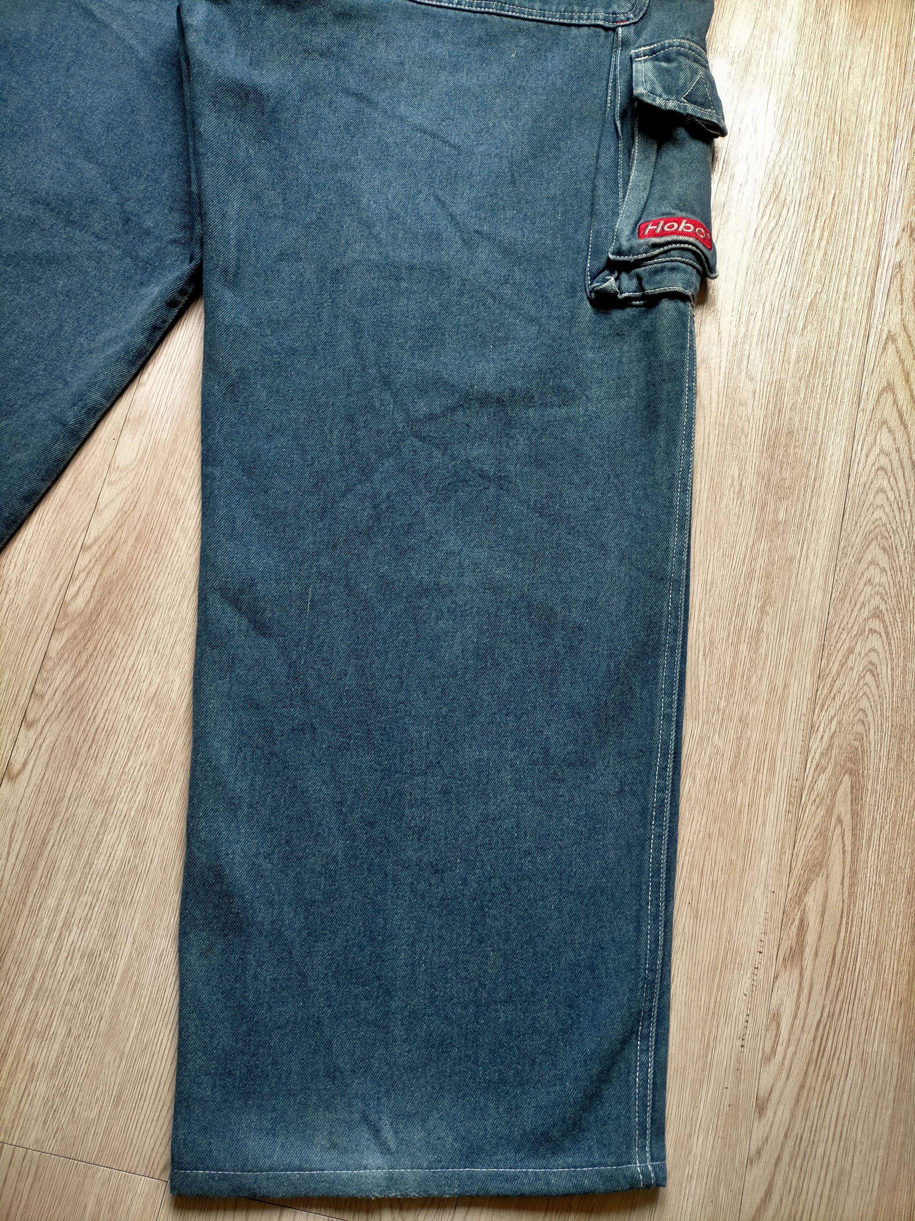 Hobo Hobo Carpenter embroidered Baggy Cargo Hip hop Jeans Size US 32 / EU 48 - 15 Thumbnail